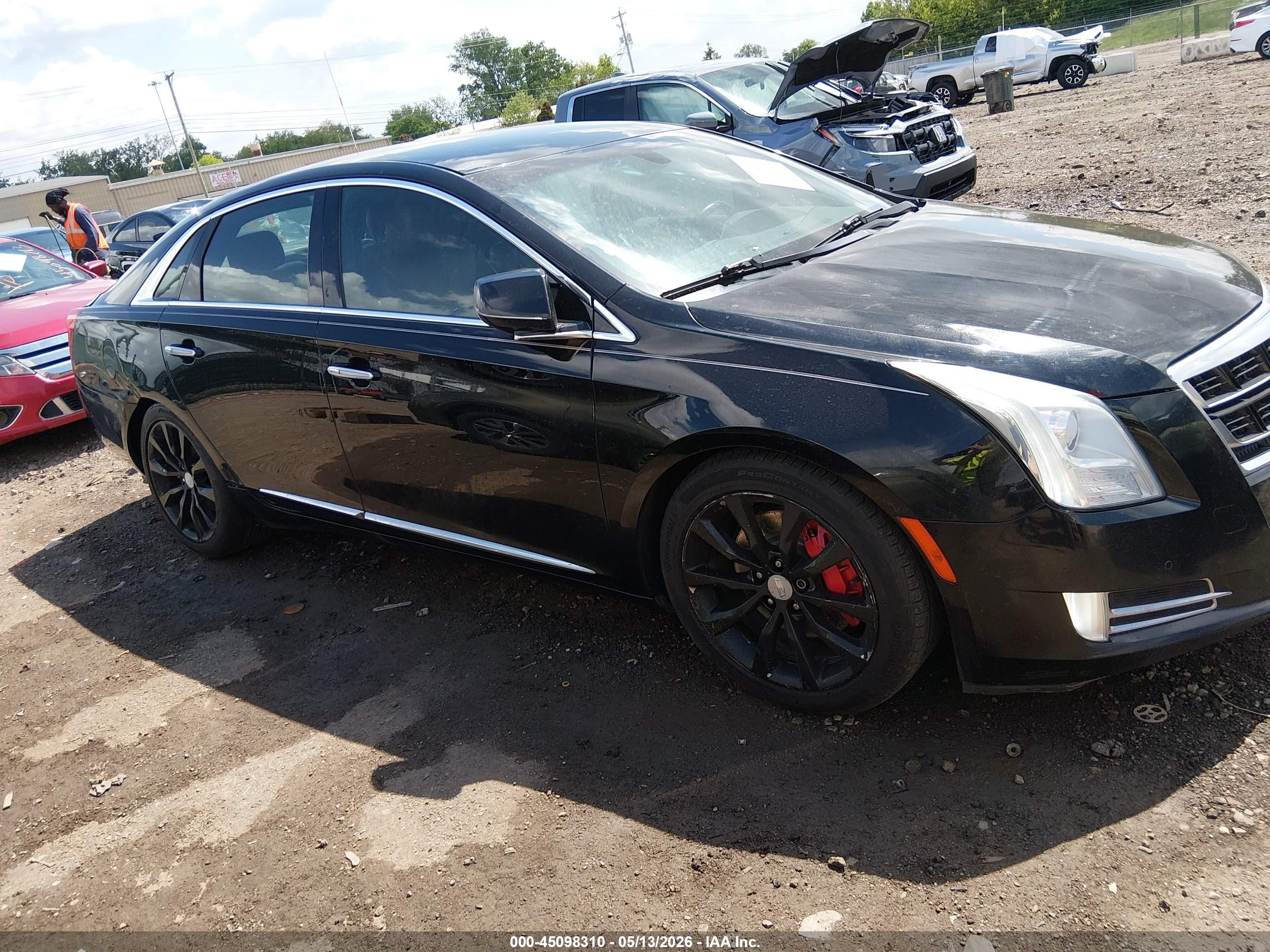 2016 Cadillac Xts Luxury Collection Black vin: 2G61N5S3XG9173358