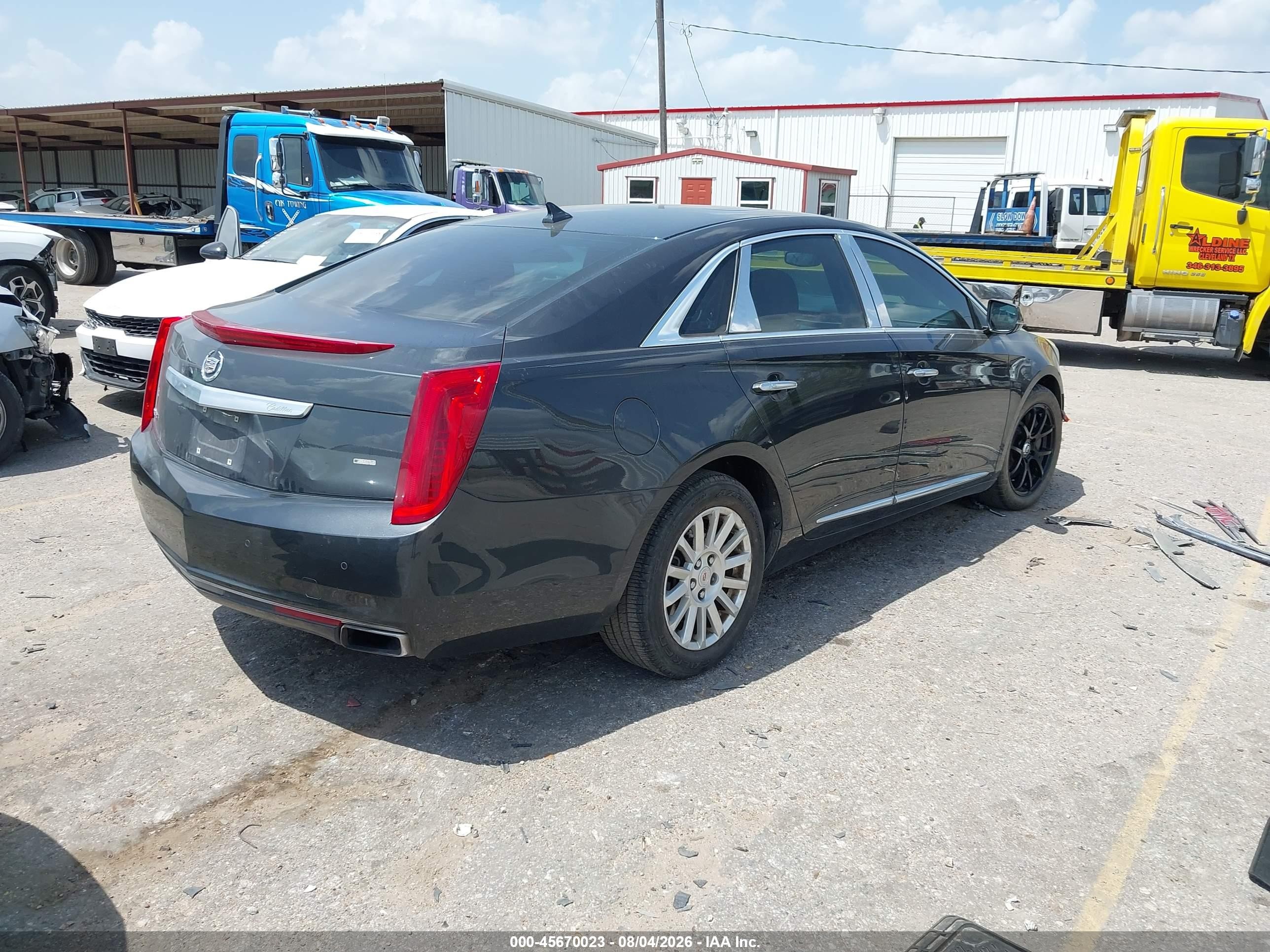 2013 Cadillac Xts Luxury Gray vin: 2G61P5S30D9156168