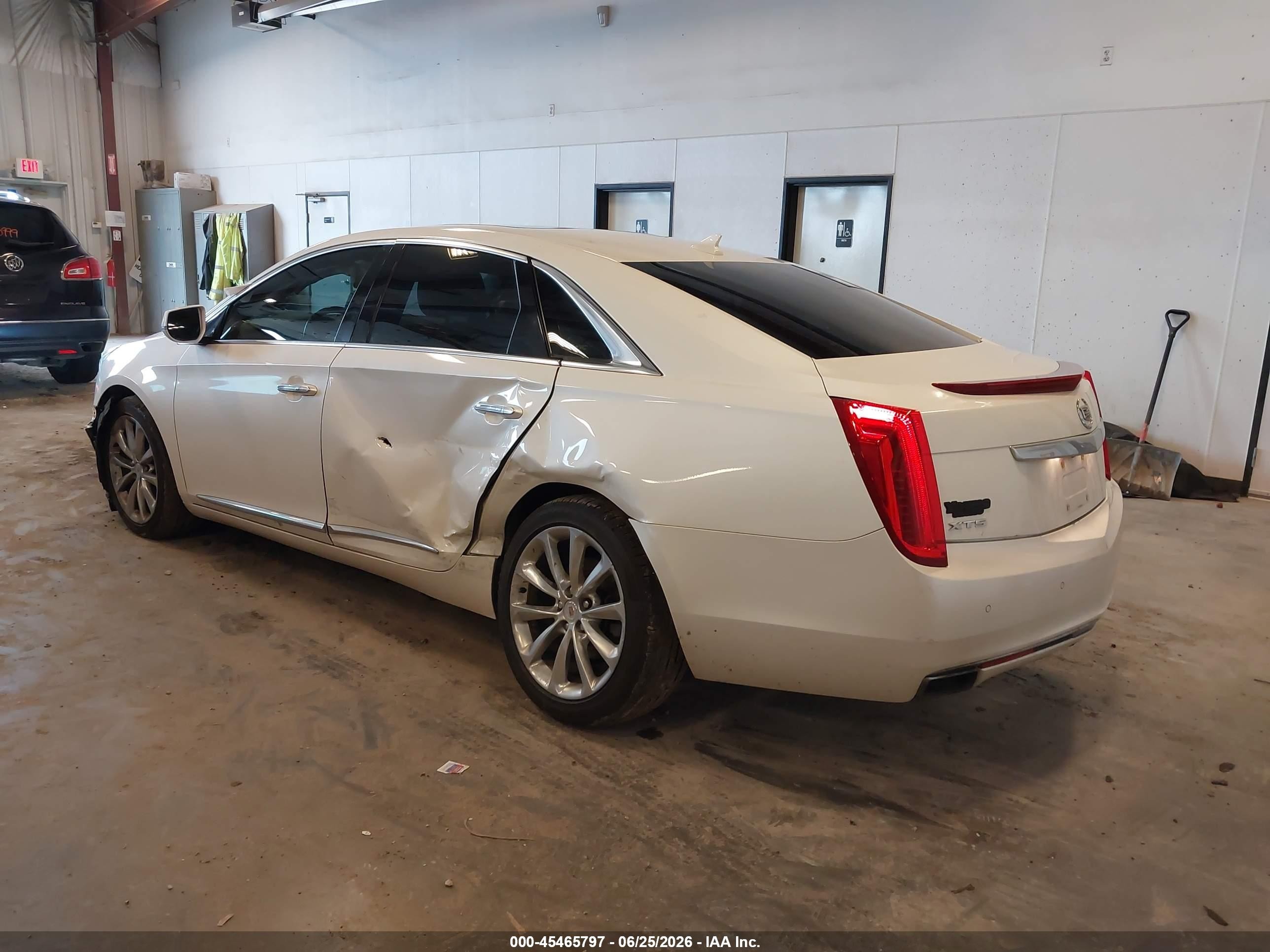 2013 Cadillac Xts Luxury White vin: 2G61P5S30D9159698