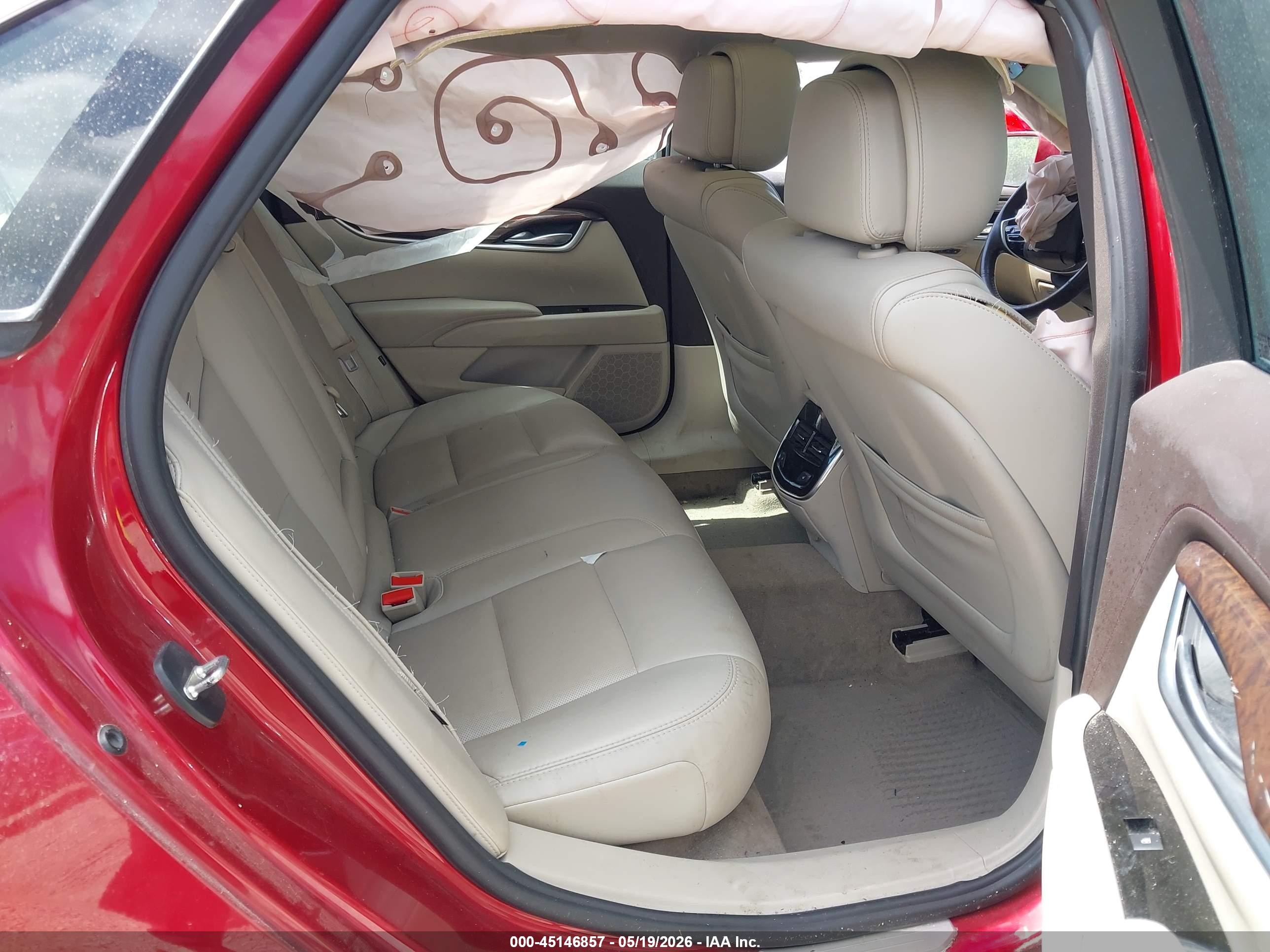 2013 Cadillac Xts Luxury Red vin: 2G61P5S30D9169020