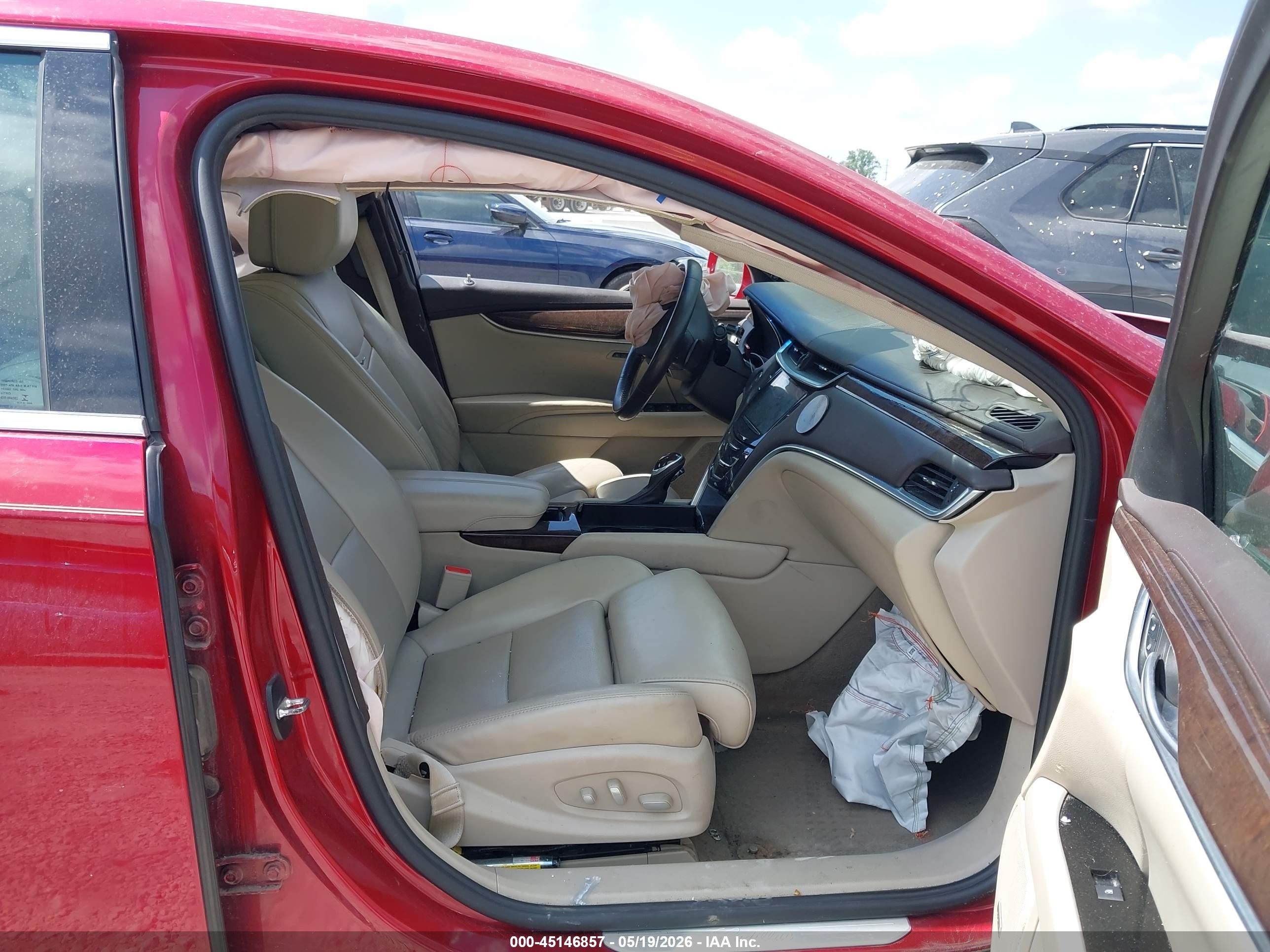 2013 Cadillac Xts Luxury Red vin: 2G61P5S30D9169020