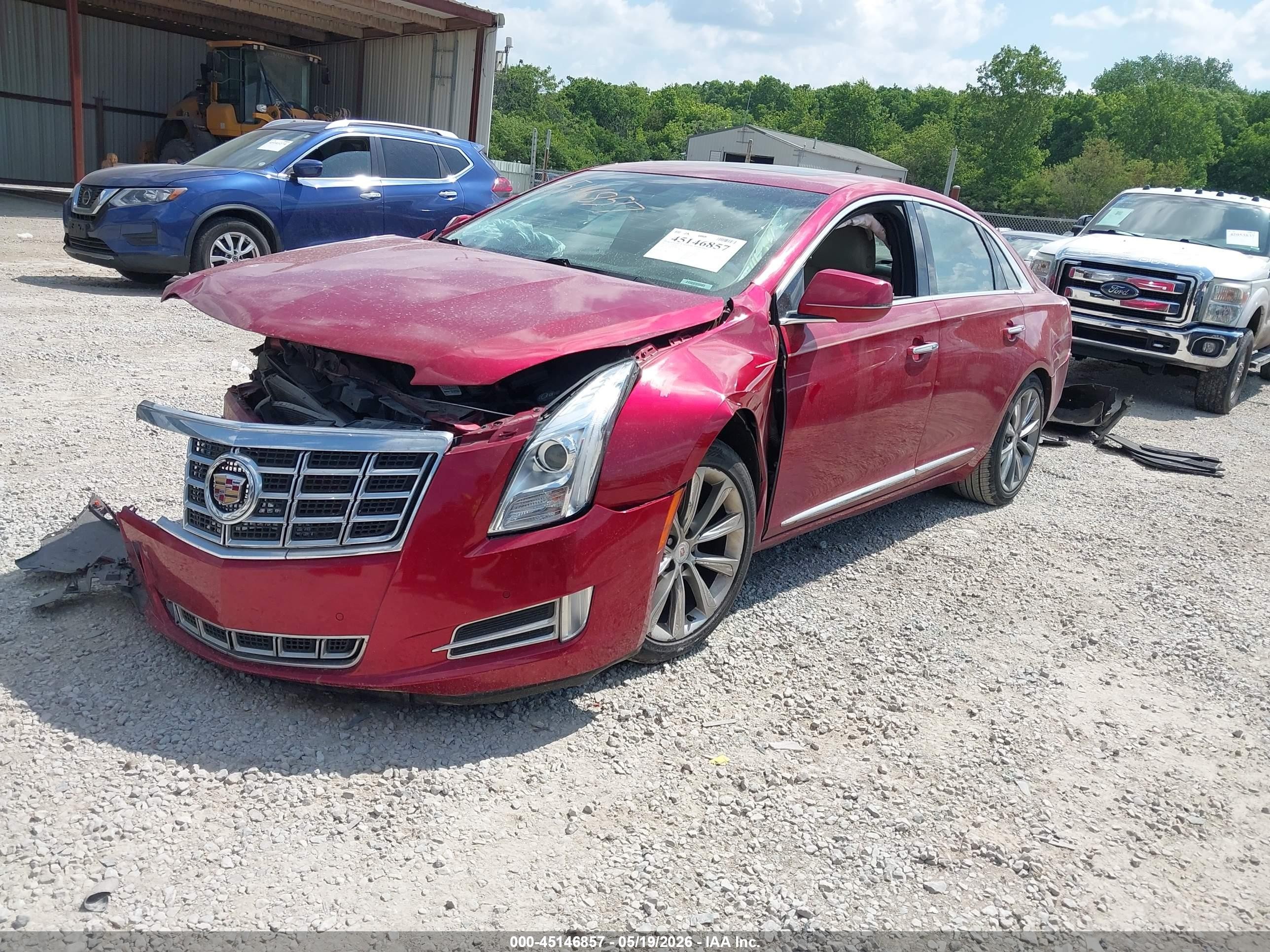 2013 Cadillac Xts Luxury Red vin: 2G61P5S30D9169020