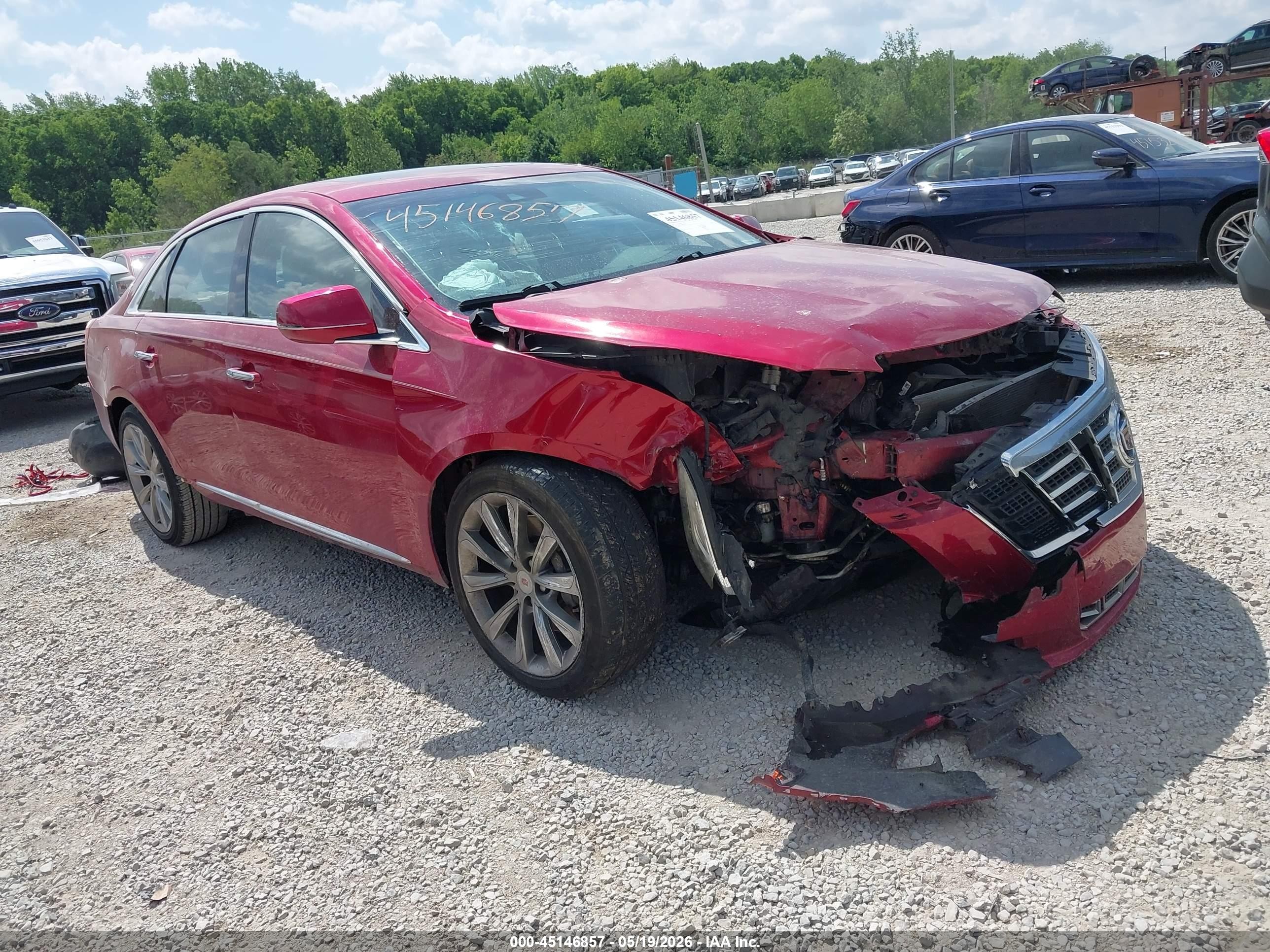 2013 Cadillac Xts Luxury Red vin: 2G61P5S30D9169020