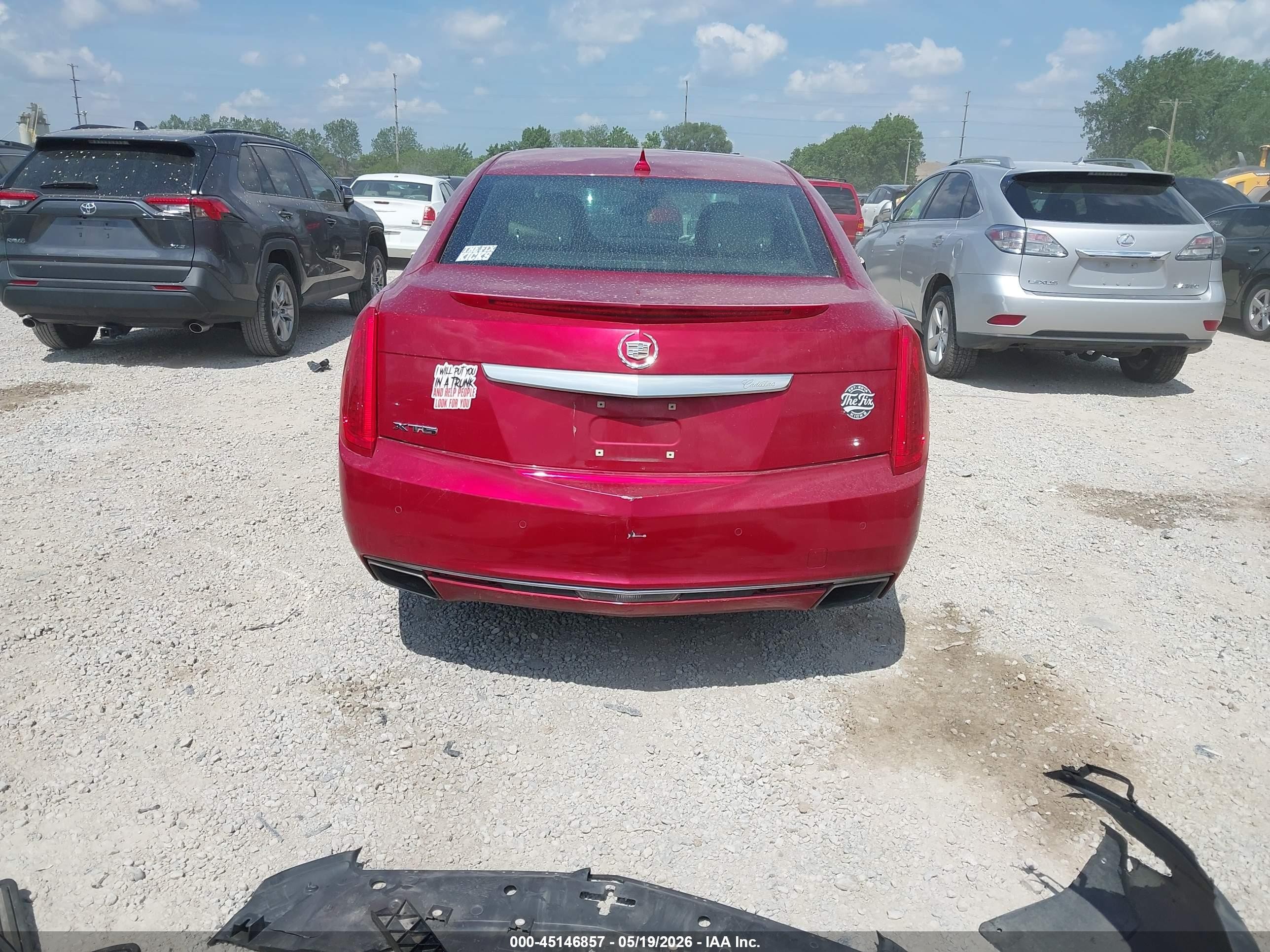 2013 Cadillac Xts Luxury Red vin: 2G61P5S30D9169020