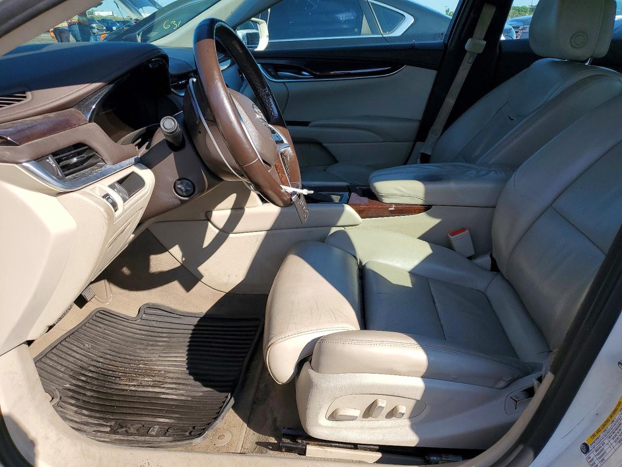 2013 Cadillac Xts Luxury Collection White vin: 2G61P5S30D9240216