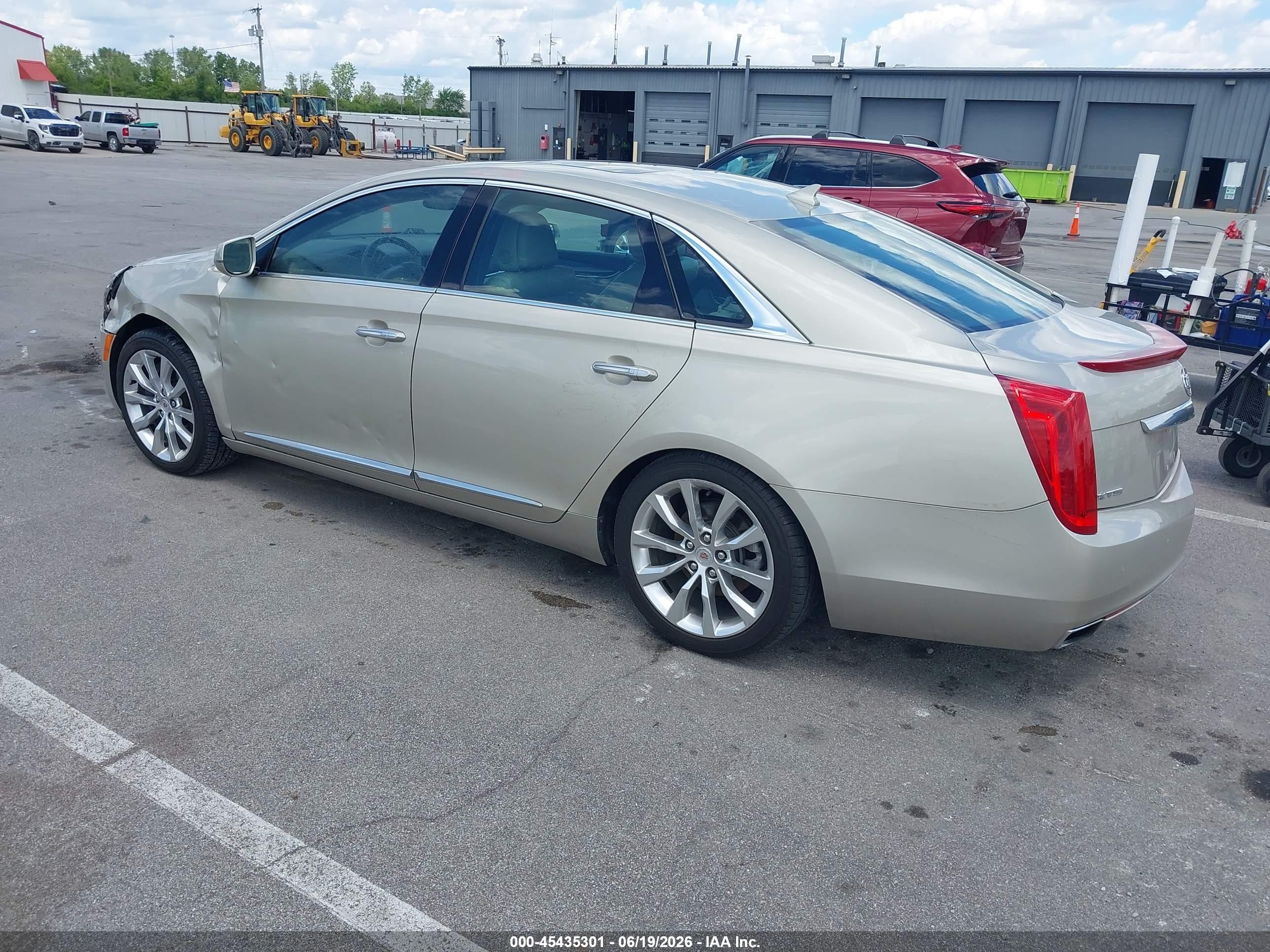 2013 Cadillac Xts Luxury Beige vin: 2G61P5S31D9136706
