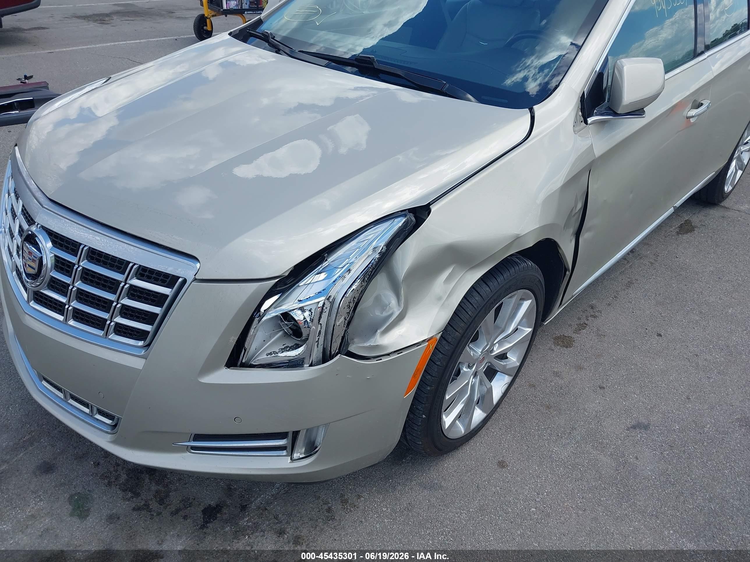 2013 Cadillac Xts Luxury Beige vin: 2G61P5S31D9136706