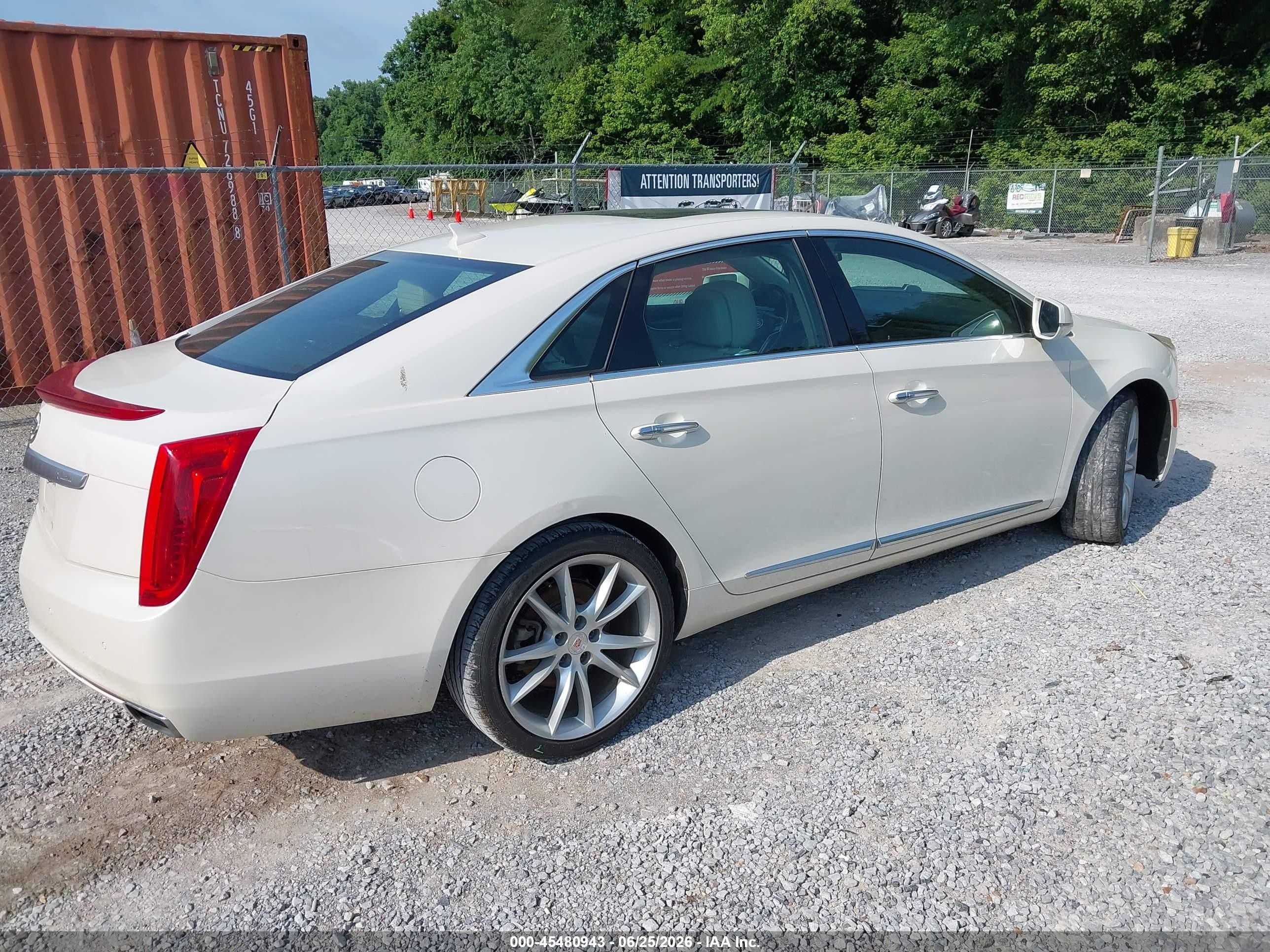2014 Cadillac Xts Premium Белый vin: 2G61P5S31E9189536