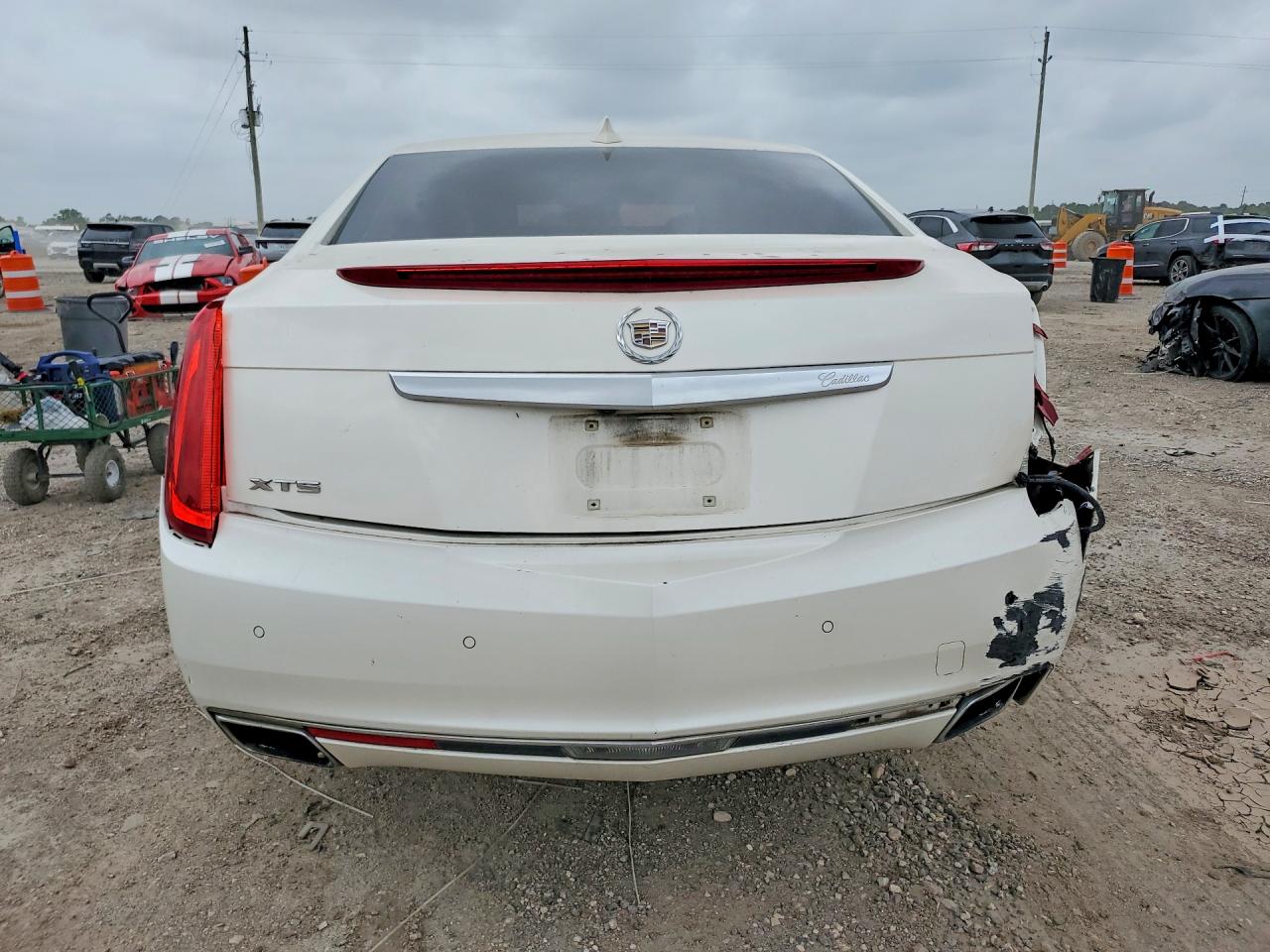 2015 Cadillac Xts White vin: 2G61P5S31F9248196