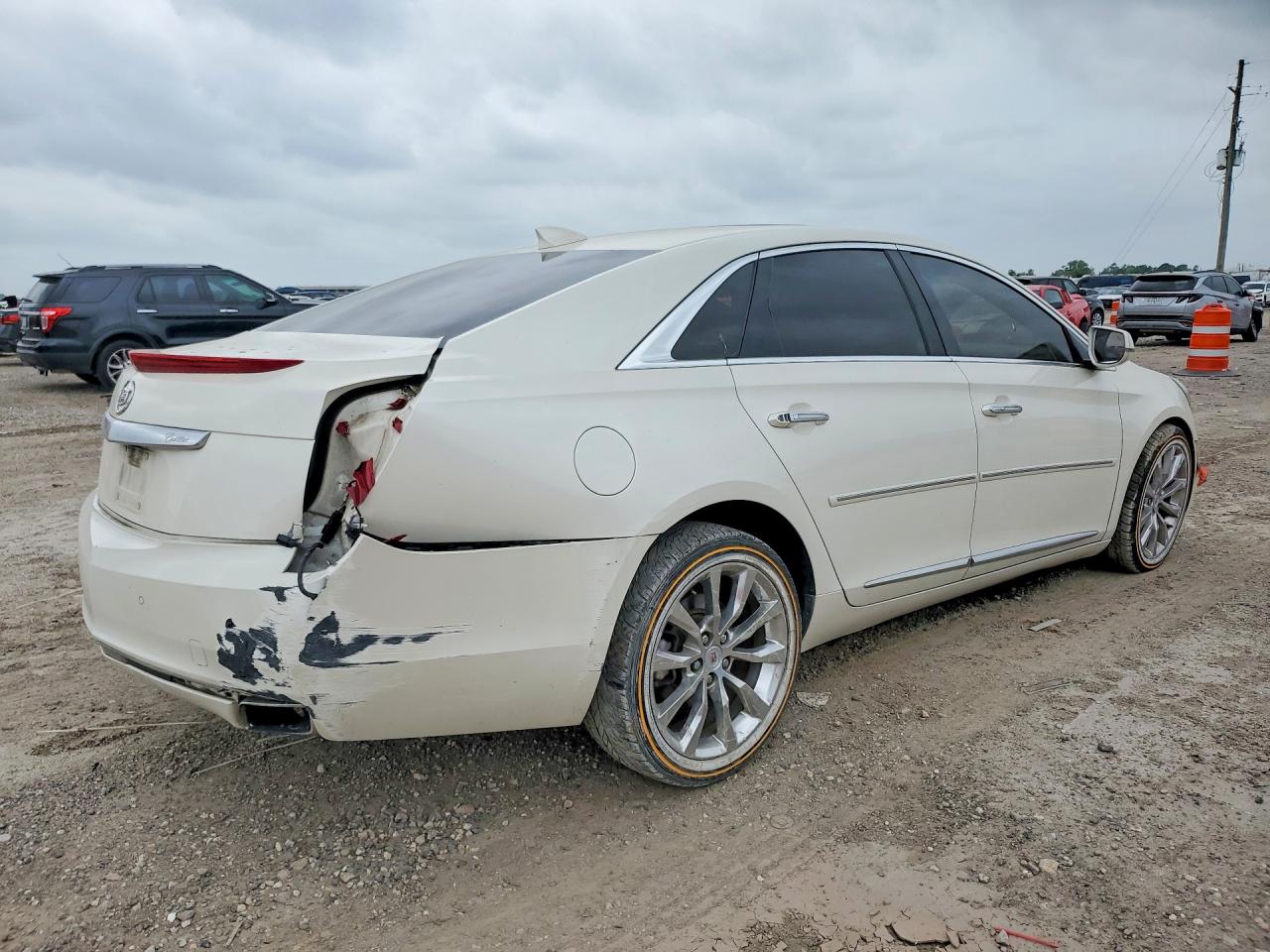 2015 Cadillac Xts White vin: 2G61P5S31F9248196