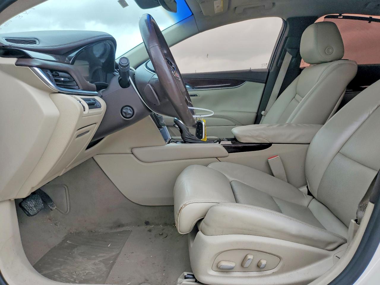 2015 Cadillac Xts White vin: 2G61P5S31F9248196