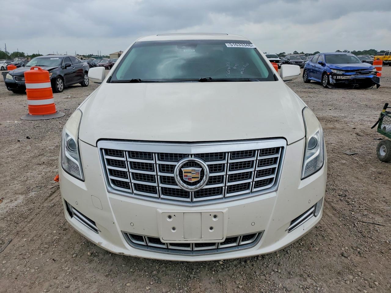 2015 Cadillac Xts White vin: 2G61P5S31F9248196