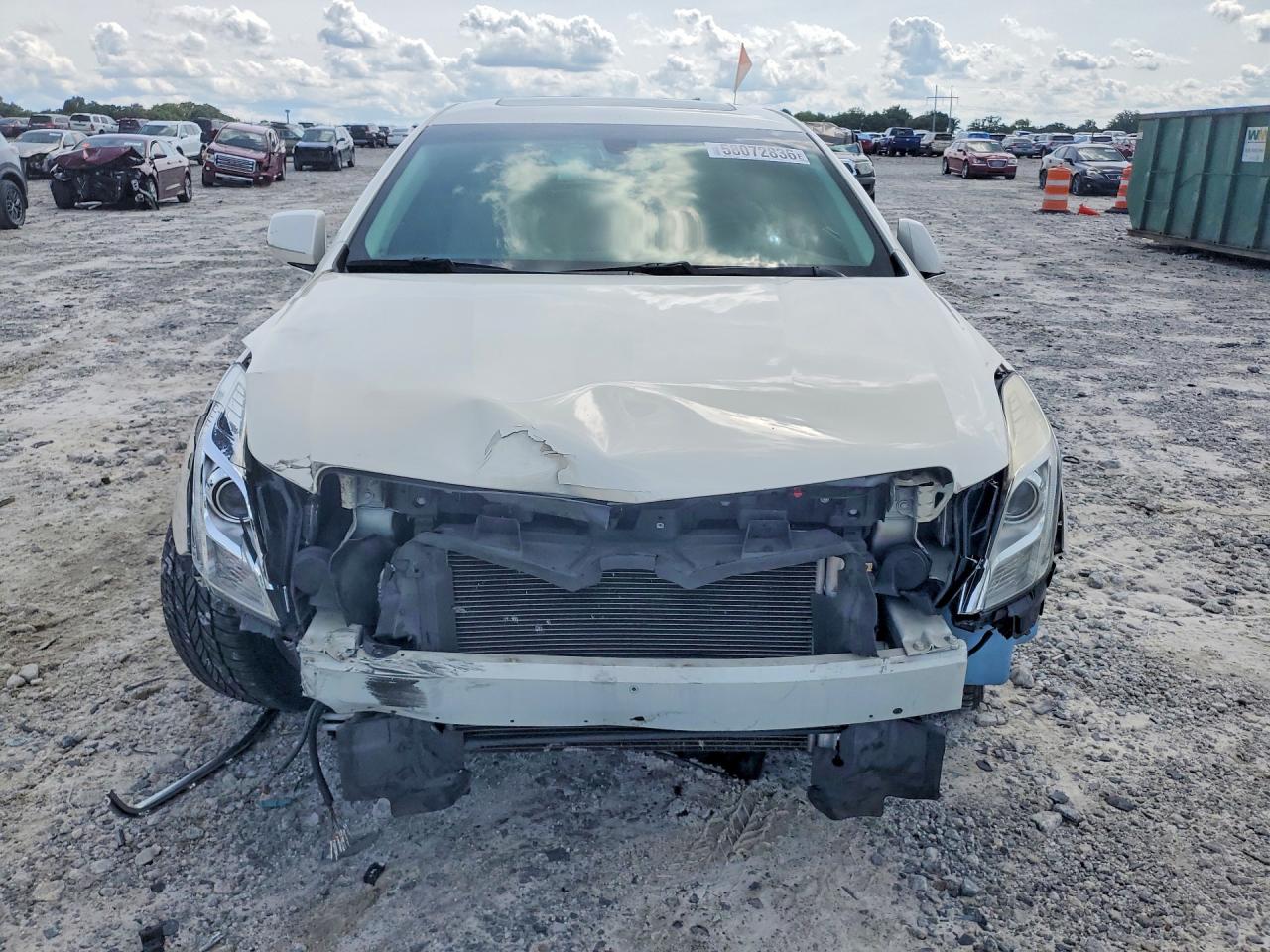 2013 Cadillac Xts Luxury Collection White vin: 2G61P5S32D9110762