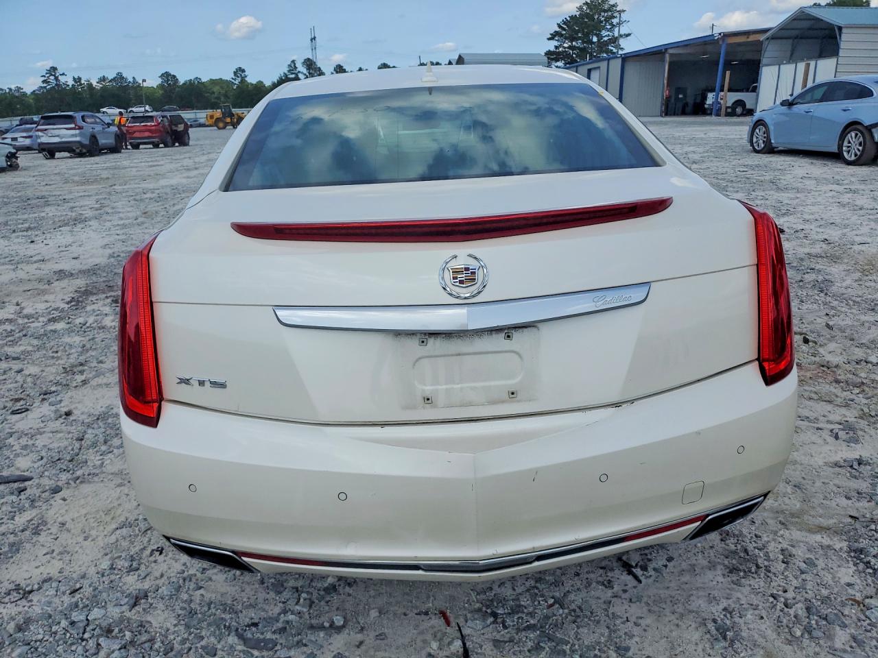 2013 Cadillac Xts Luxury Collection White vin: 2G61P5S32D9110762