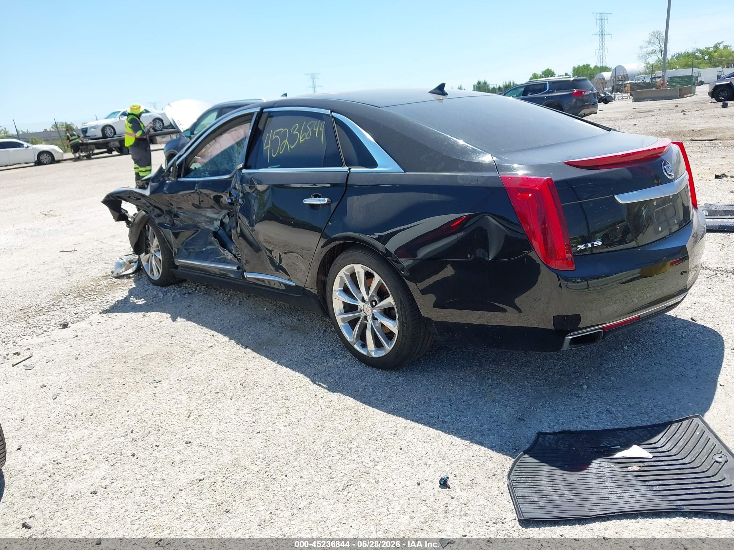 2013 Cadillac Xts Luxury Black vin: 2G61P5S32D9185977