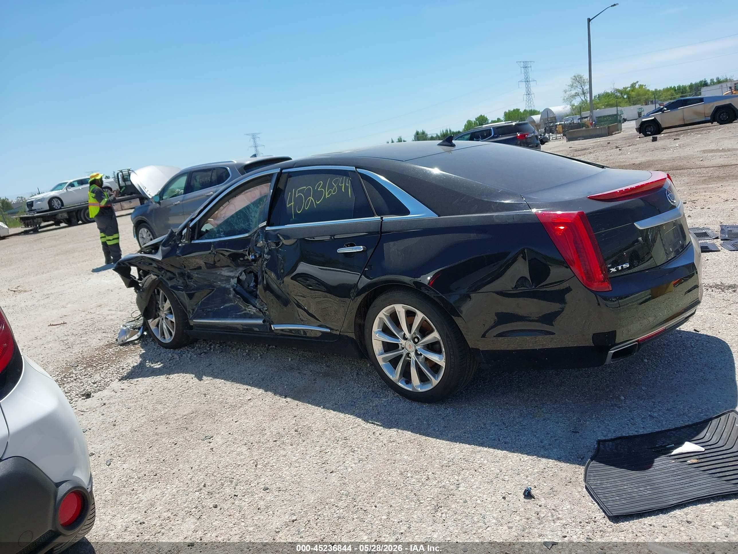 2013 Cadillac Xts Luxury Black vin: 2G61P5S32D9185977