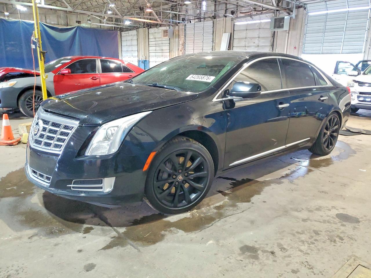 2013 Cadillac Xts Luxury Collection Black vin: 2G61P5S32D9211185