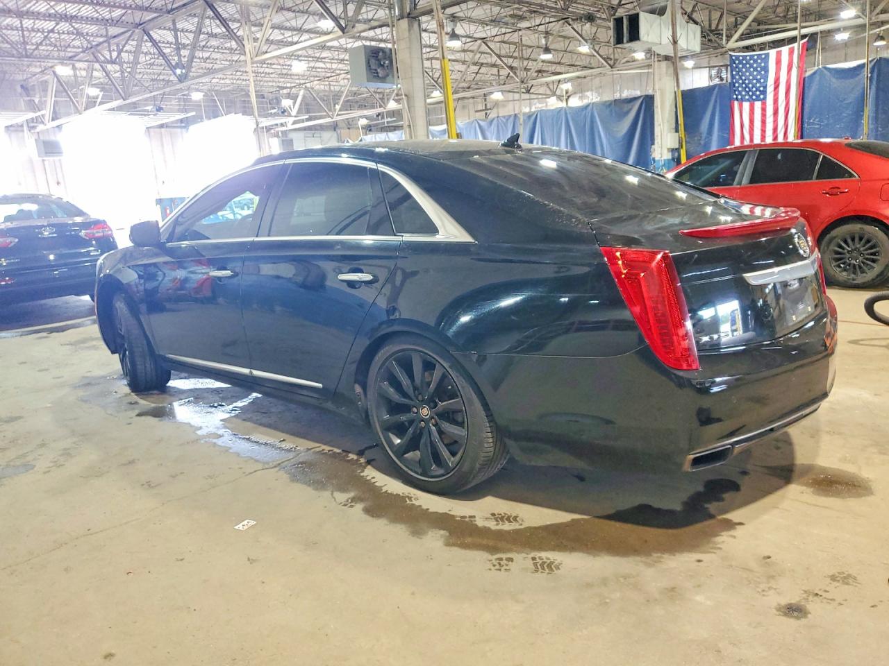 2013 Cadillac Xts Luxury Collection Black vin: 2G61P5S32D9211185