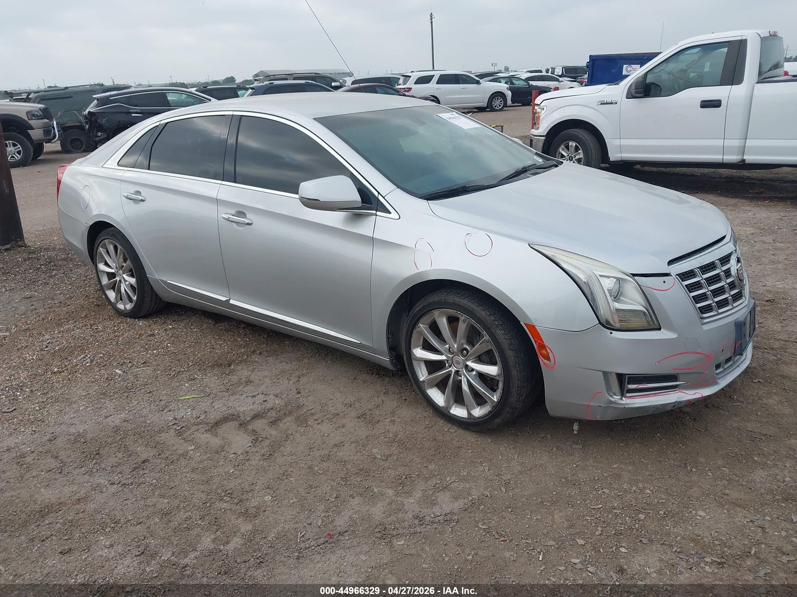 2013 Cadillac Xts Luxury Серый vin: 2G61P5S32D9216791