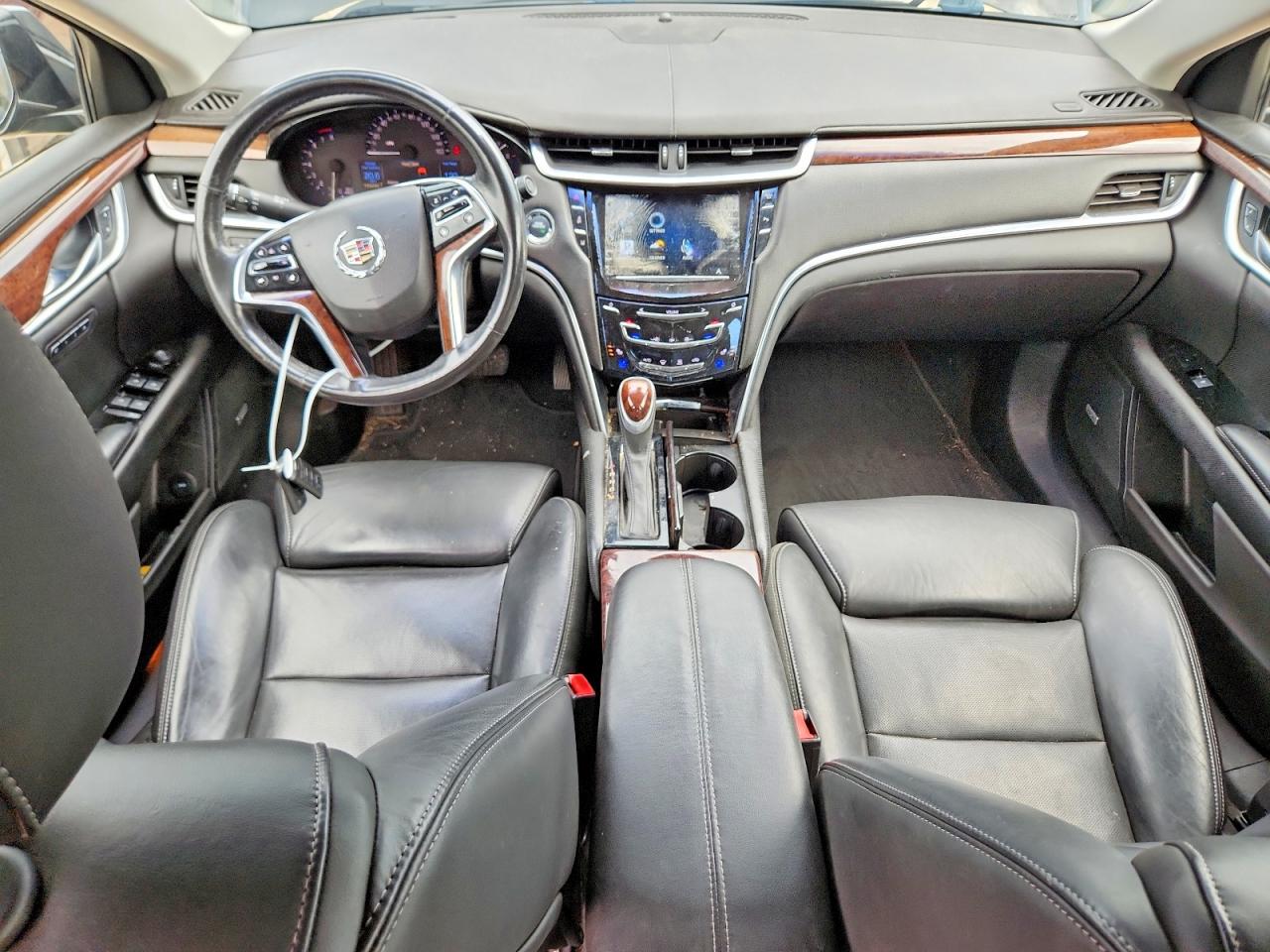 2013 Cadillac Xts Black vin: 2G61P5S32D9228794