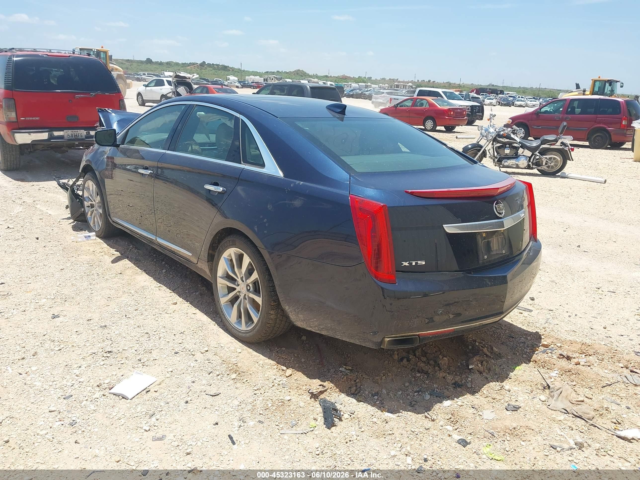 2015 Cadillac Xts Premium Dark Blue vin: 2G61P5S32F9267677