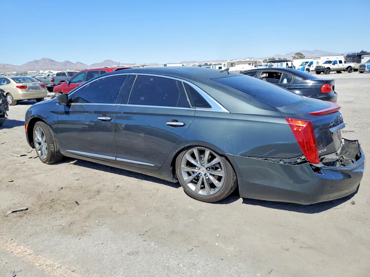 2013 Cadillac Xts Luxury Collection Gray vin: 2G61P5S33D9235088