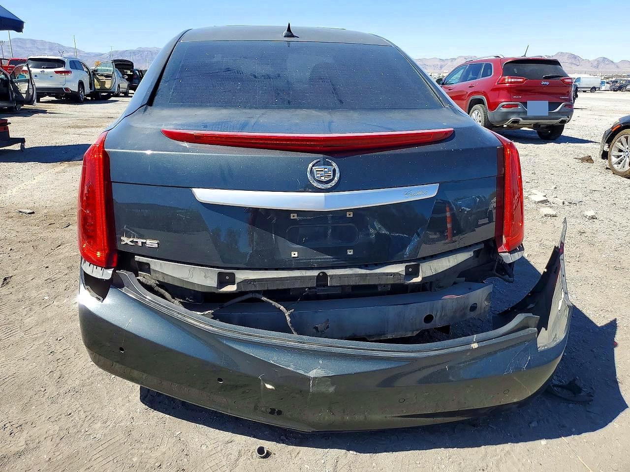 2013 Cadillac Xts Luxury Collection Gray vin: 2G61P5S33D9235088