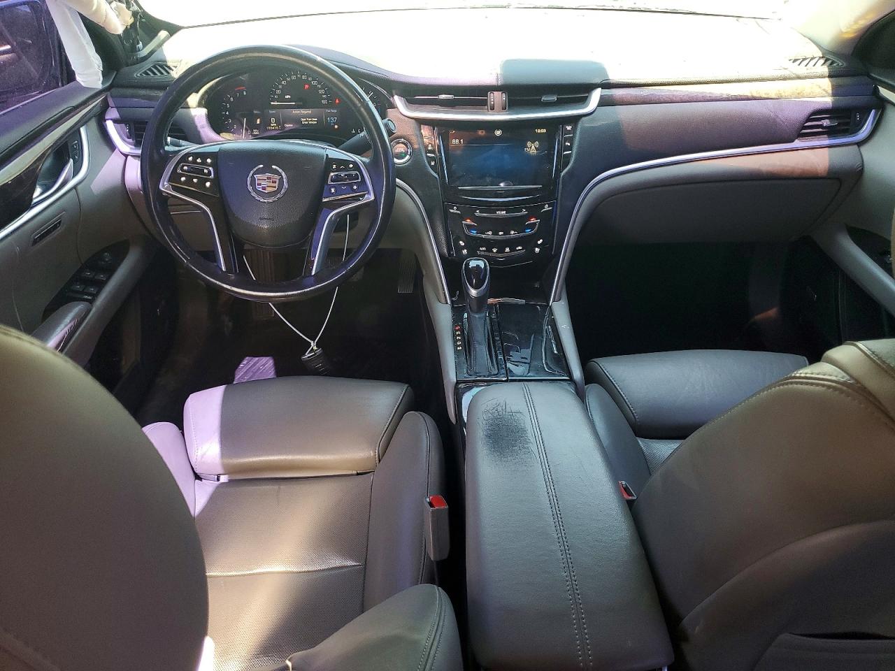 2013 Cadillac Xts Luxury Collection Gray vin: 2G61P5S33D9235088