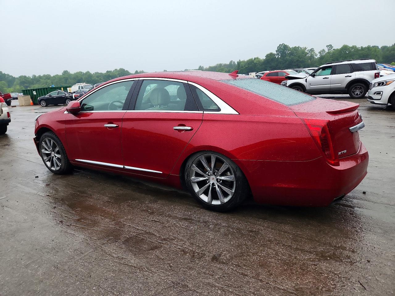 2013 Cadillac Xts Luxury Collection Red vin: 2G61P5S34D9100332