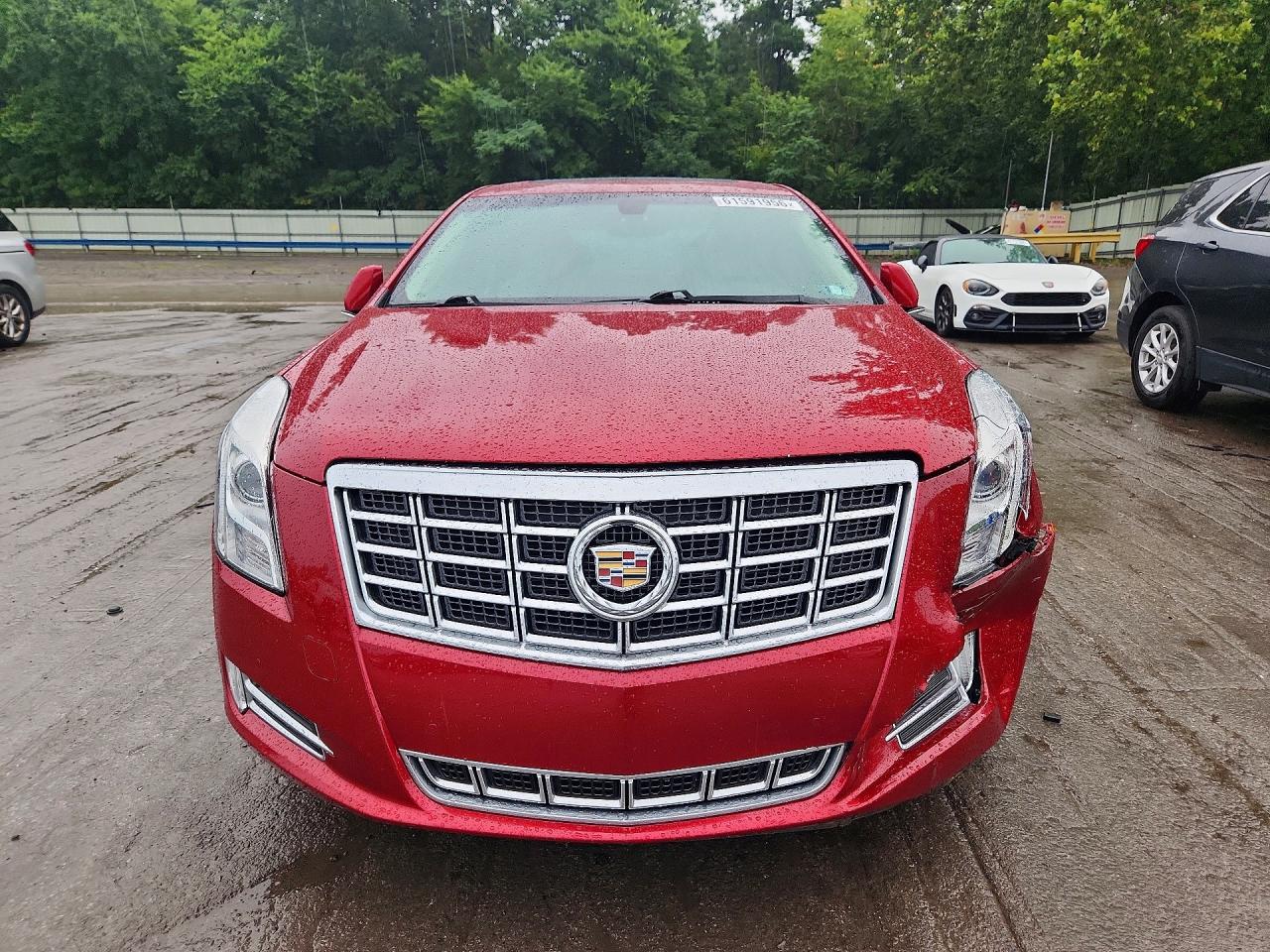 2013 Cadillac Xts Luxury Collection Red vin: 2G61P5S34D9100332