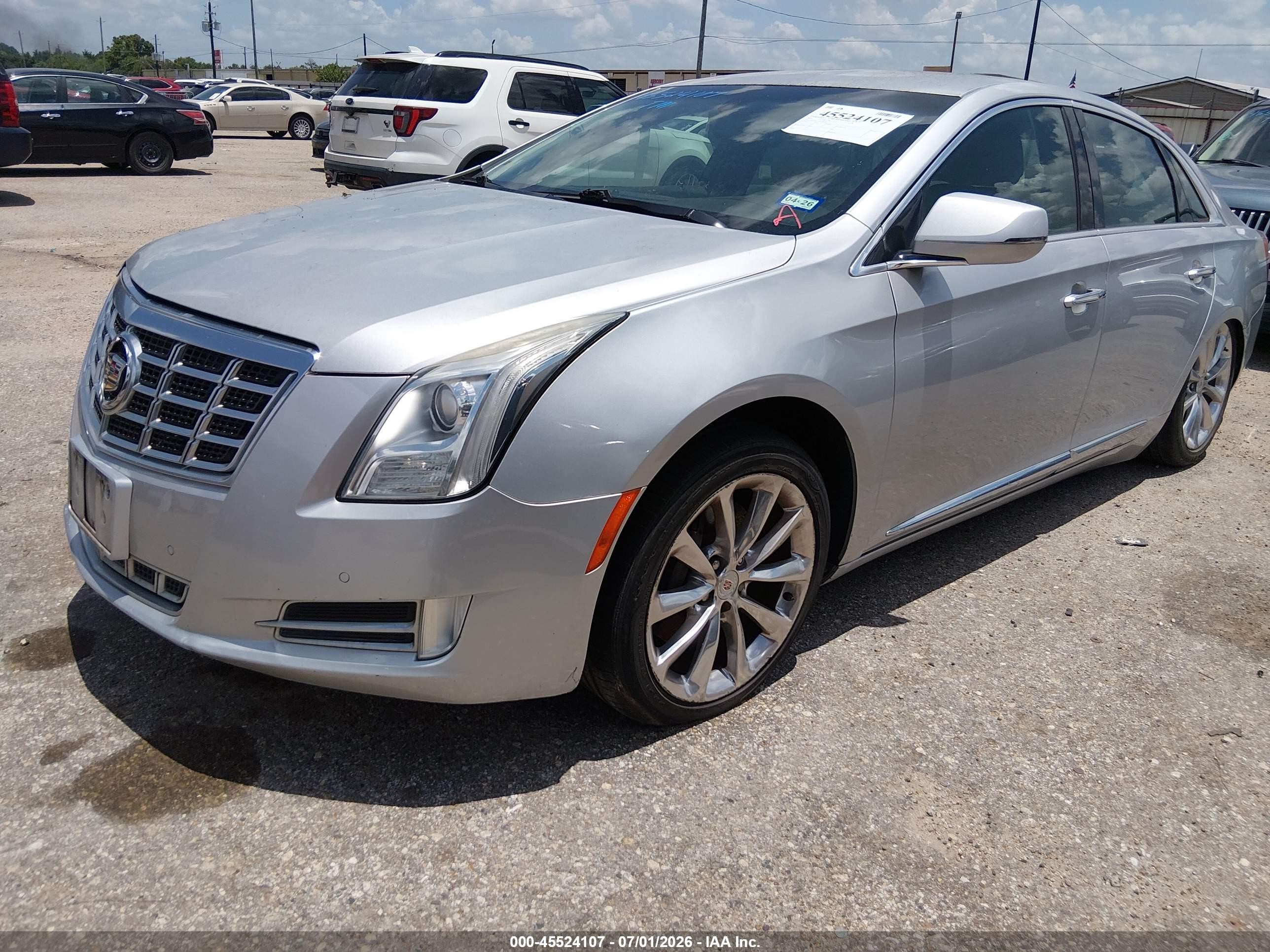 2013 Cadillac Xts Luxury Silver vin: 2G61P5S34D9218476