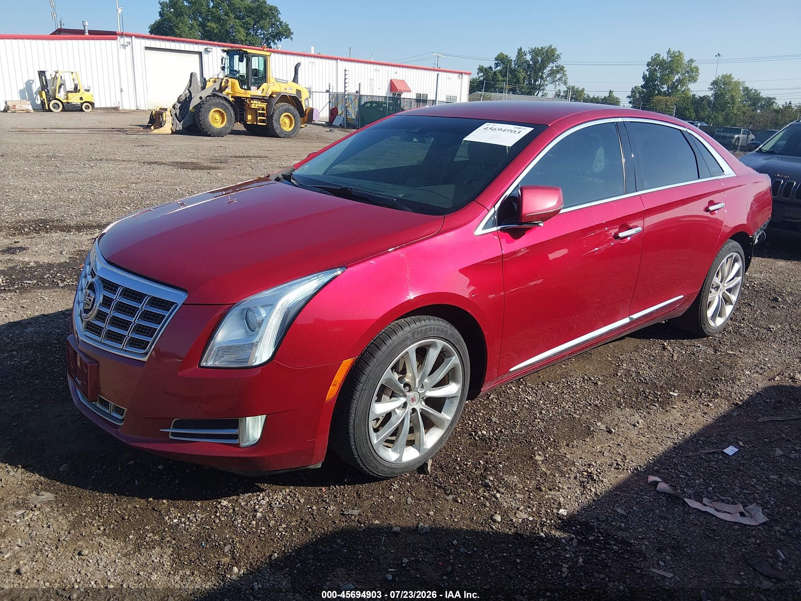 2013 Cadillac Xts Luxury Красный vin: 2G61P5S35D9131833