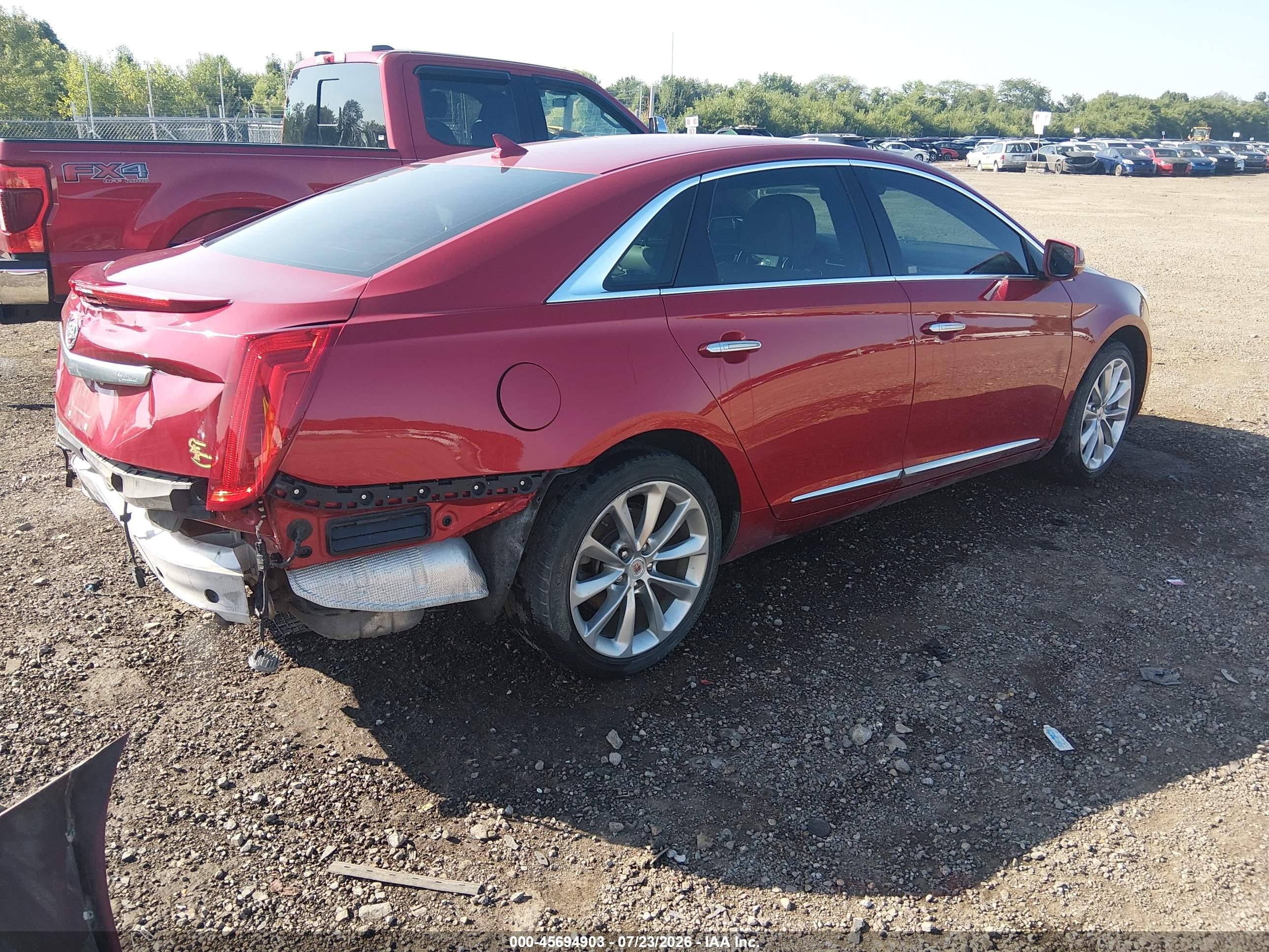2013 Cadillac Xts Luxury Красный vin: 2G61P5S35D9131833