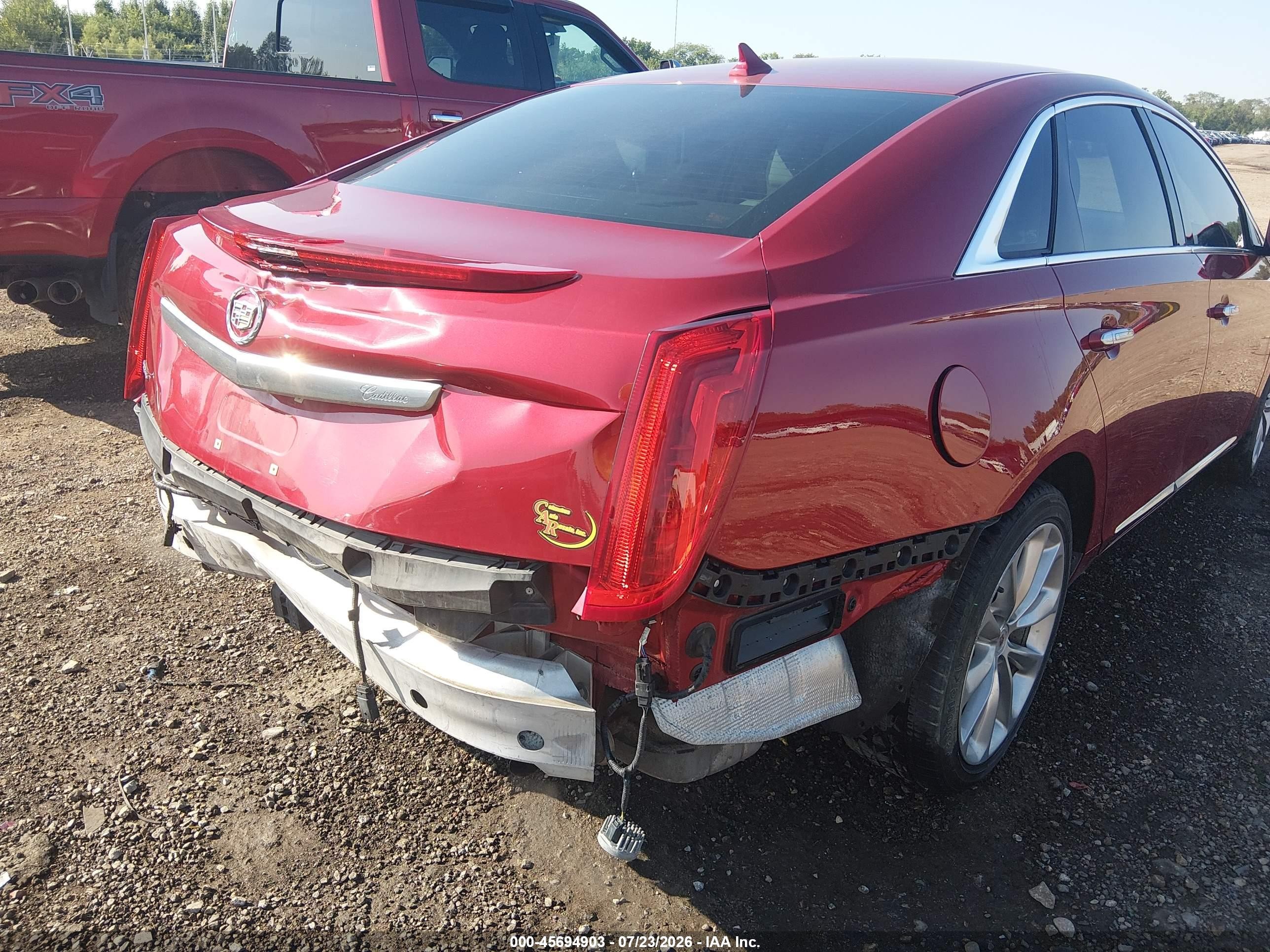 2013 Cadillac Xts Luxury Красный vin: 2G61P5S35D9131833