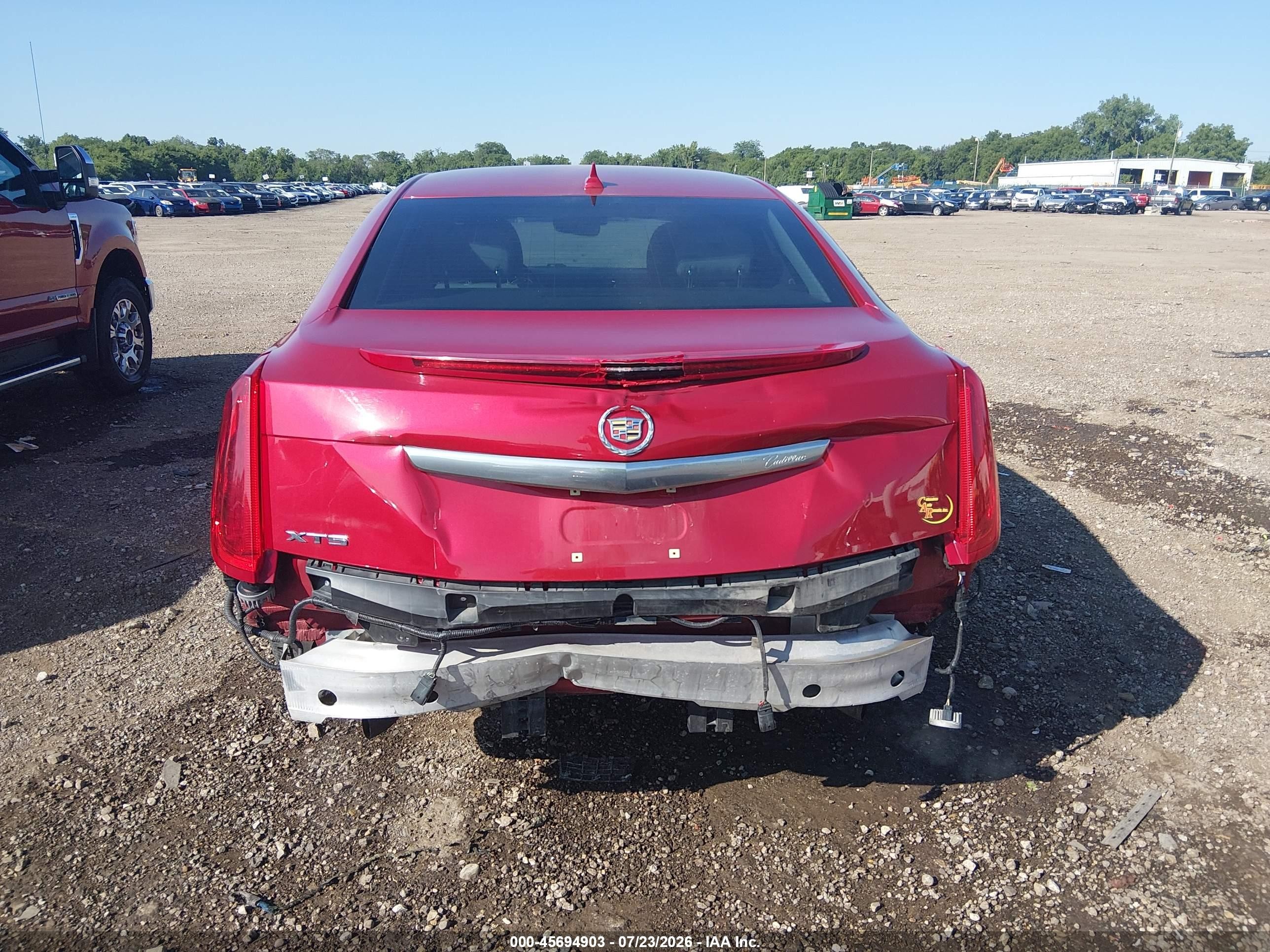 2013 Cadillac Xts Luxury Красный vin: 2G61P5S35D9131833