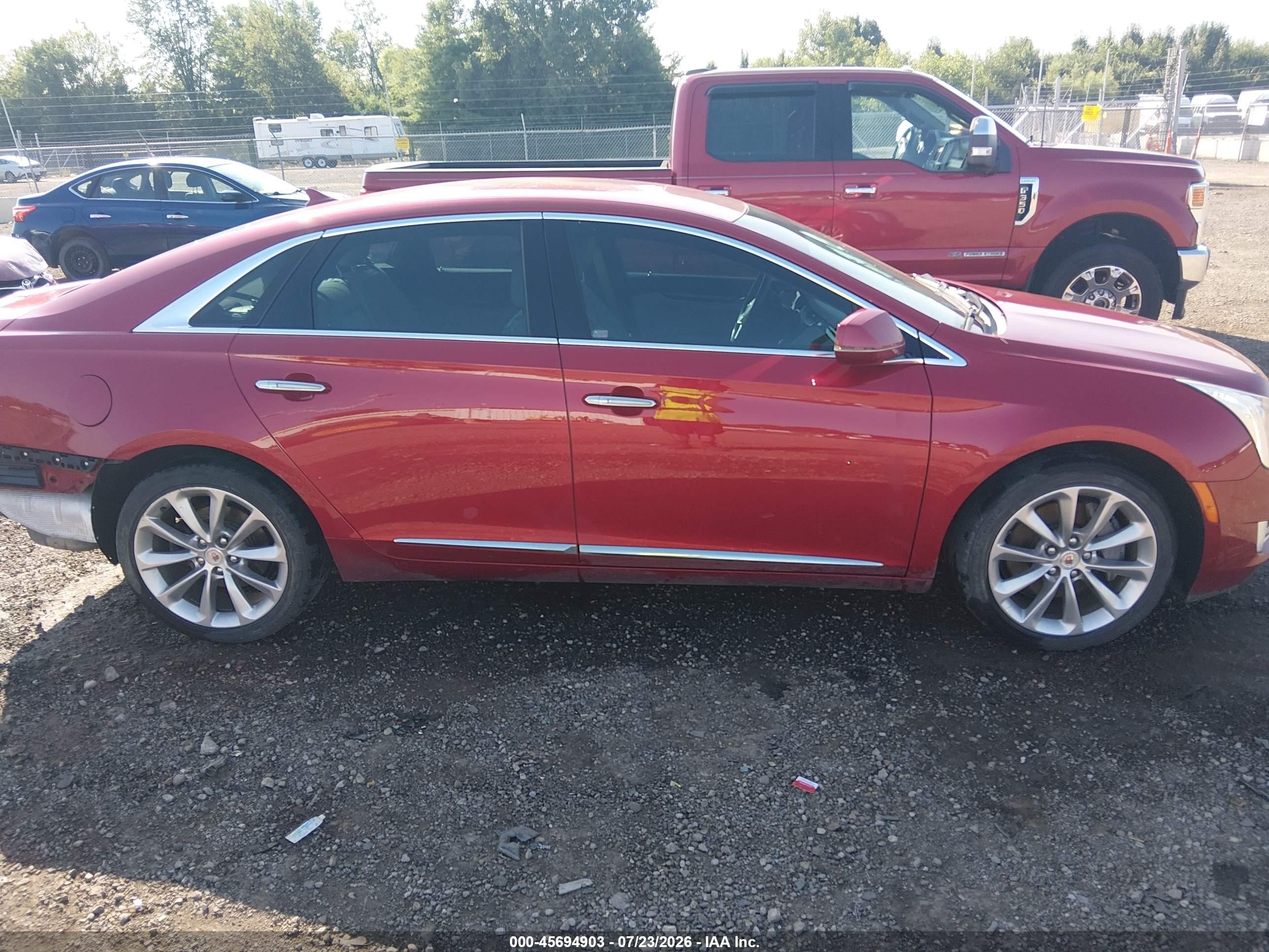 2013 Cadillac Xts Luxury Красный vin: 2G61P5S35D9131833