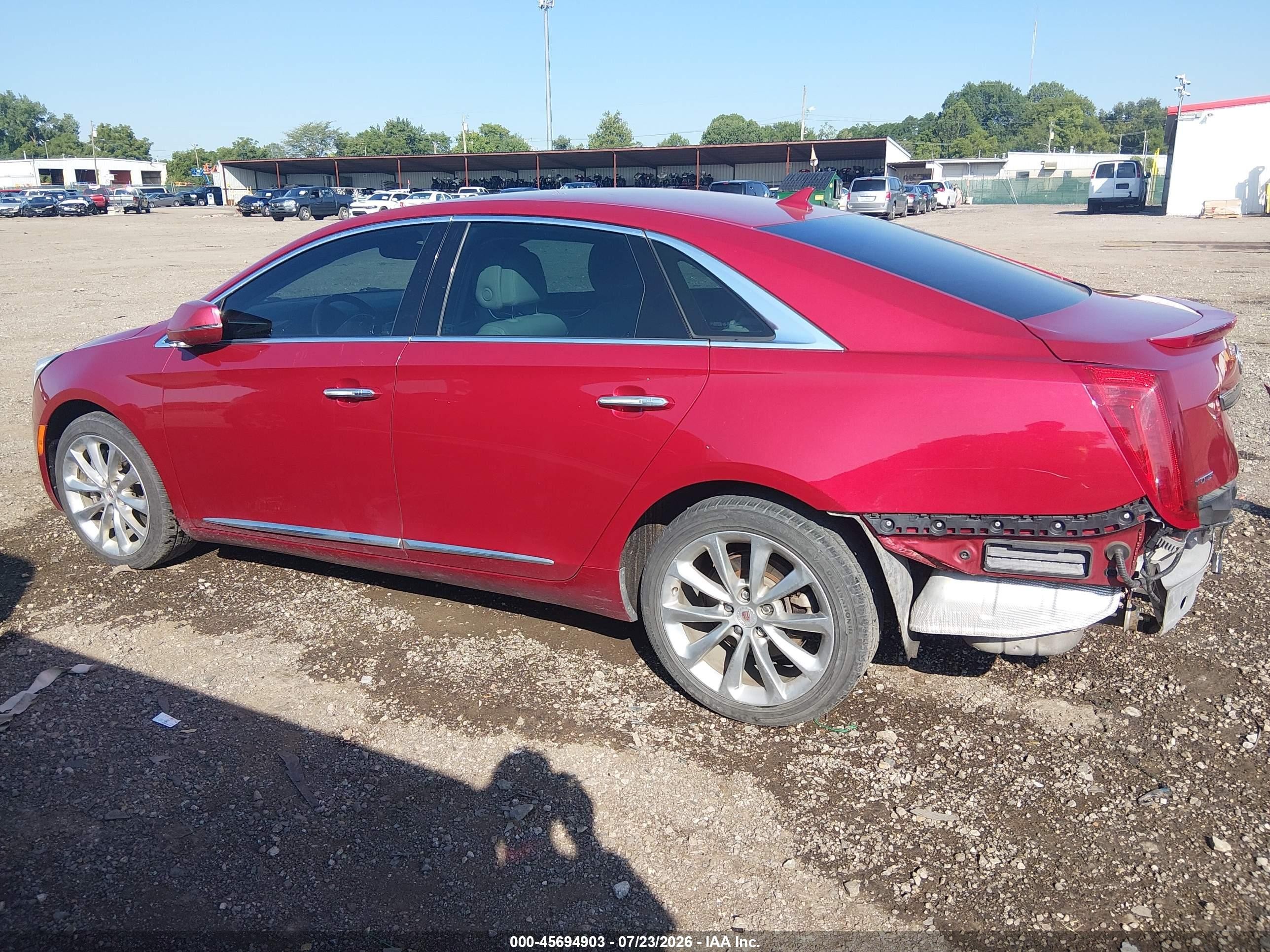2013 Cadillac Xts Luxury Красный vin: 2G61P5S35D9131833