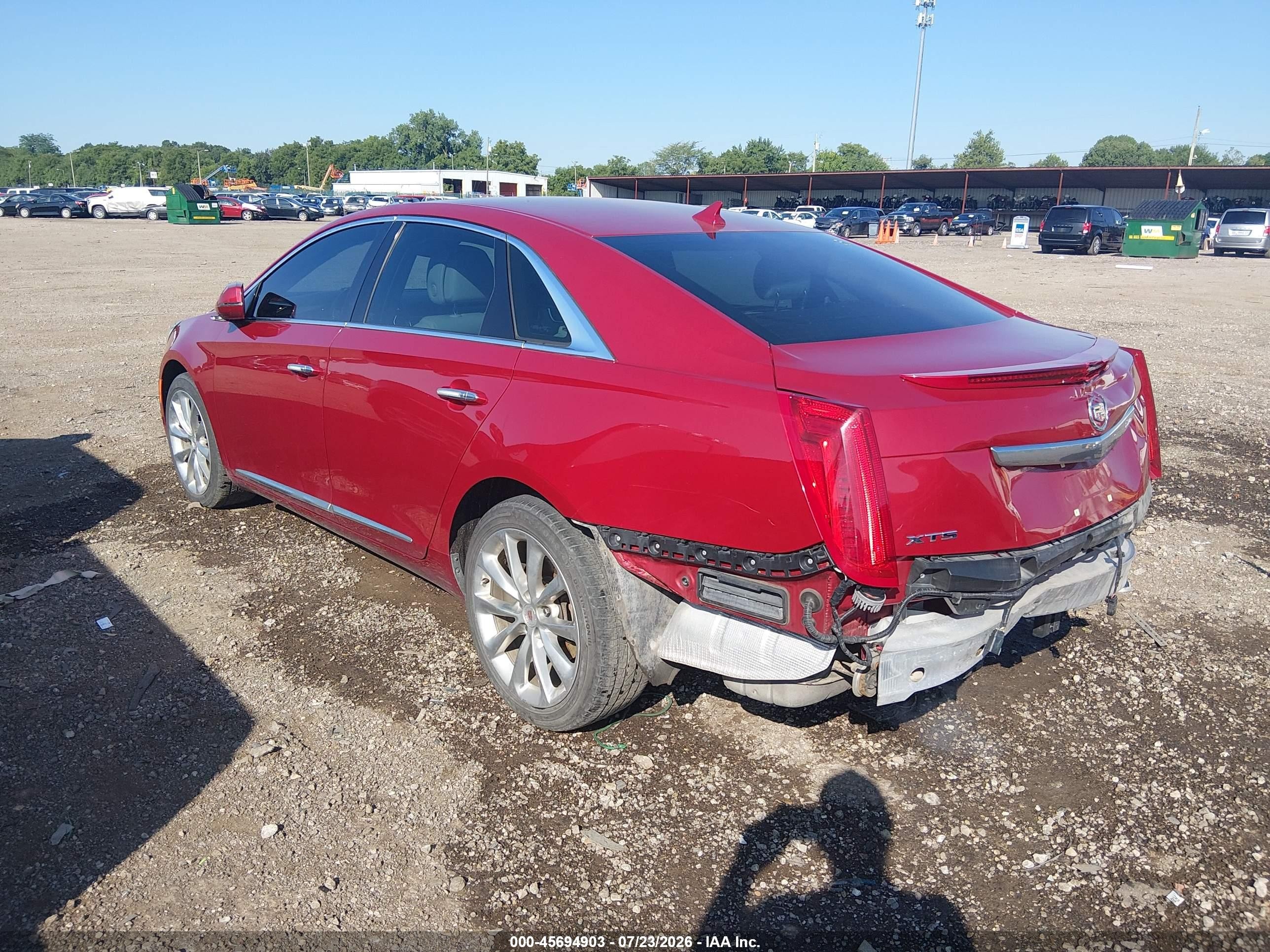 2013 Cadillac Xts Luxury Красный vin: 2G61P5S35D9131833
