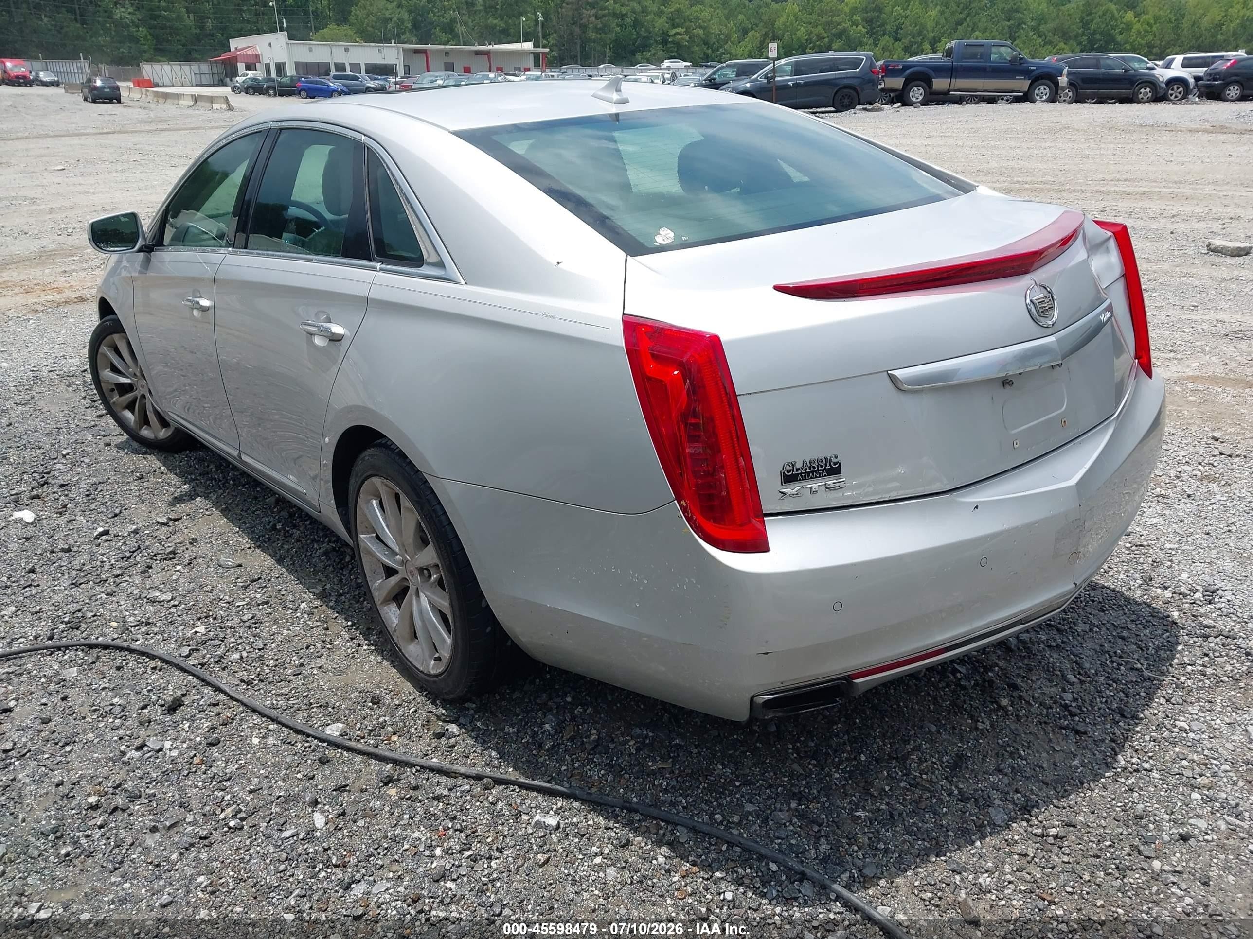 2013 Cadillac Xts Luxury Silver vin: 2G61P5S35D9161589
