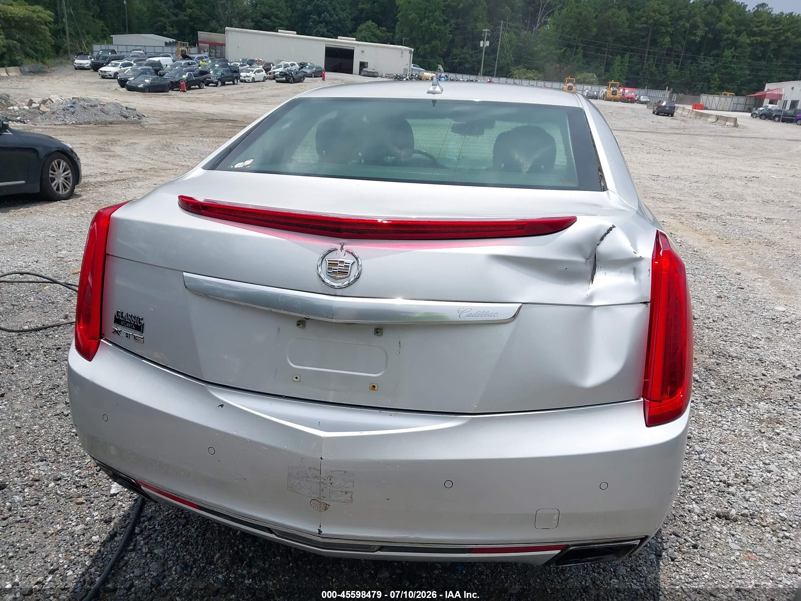 2013 Cadillac Xts Luxury Silver vin: 2G61P5S35D9161589