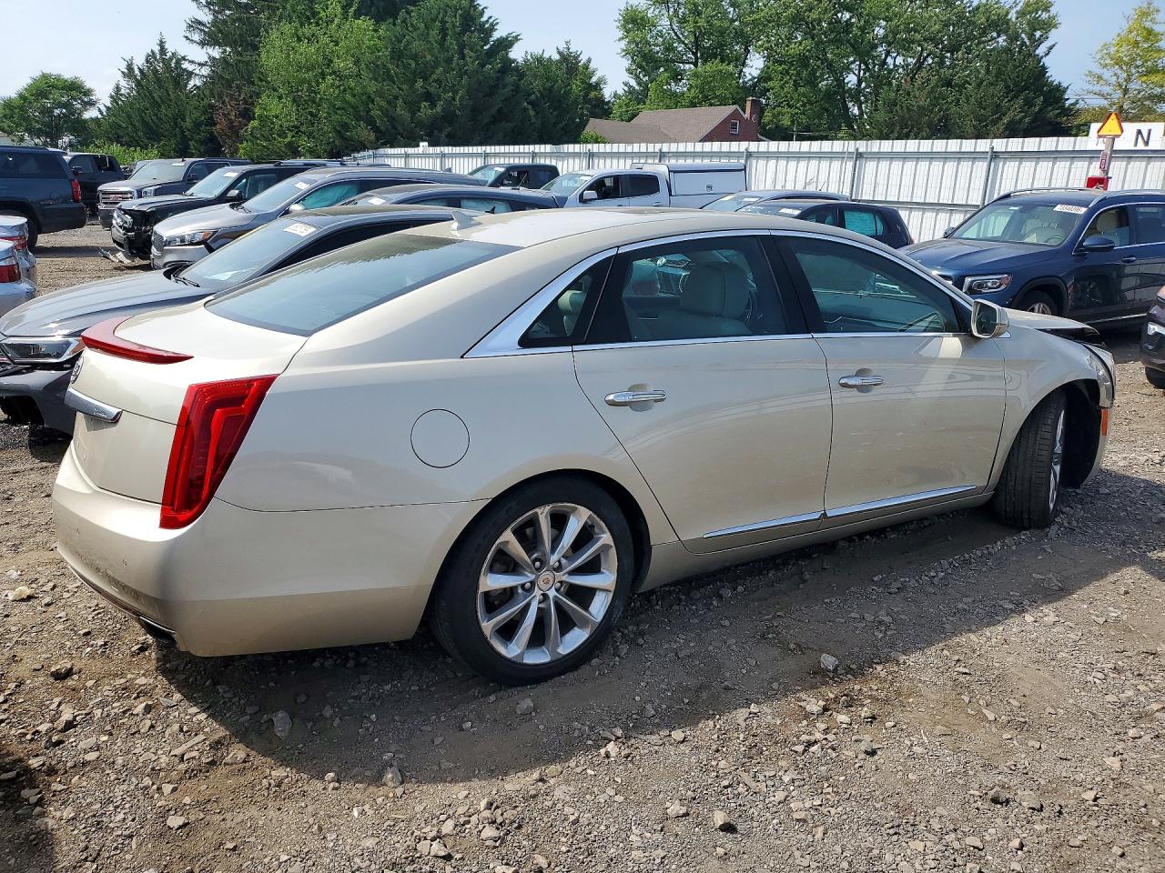 2013 Cadillac Xts Luxury Collection Silver vin: 2G61P5S35D9189862