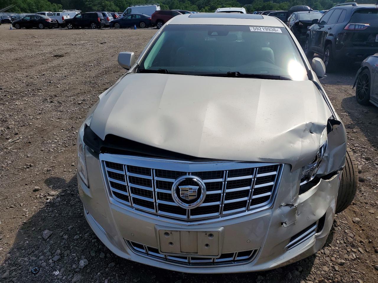 2013 Cadillac Xts Luxury Collection Silver vin: 2G61P5S35D9189862