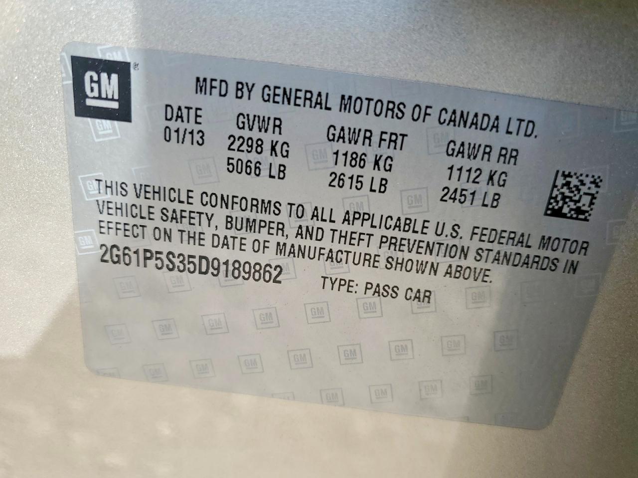 2013 Cadillac Xts Luxury Collection Silver vin: 2G61P5S35D9189862