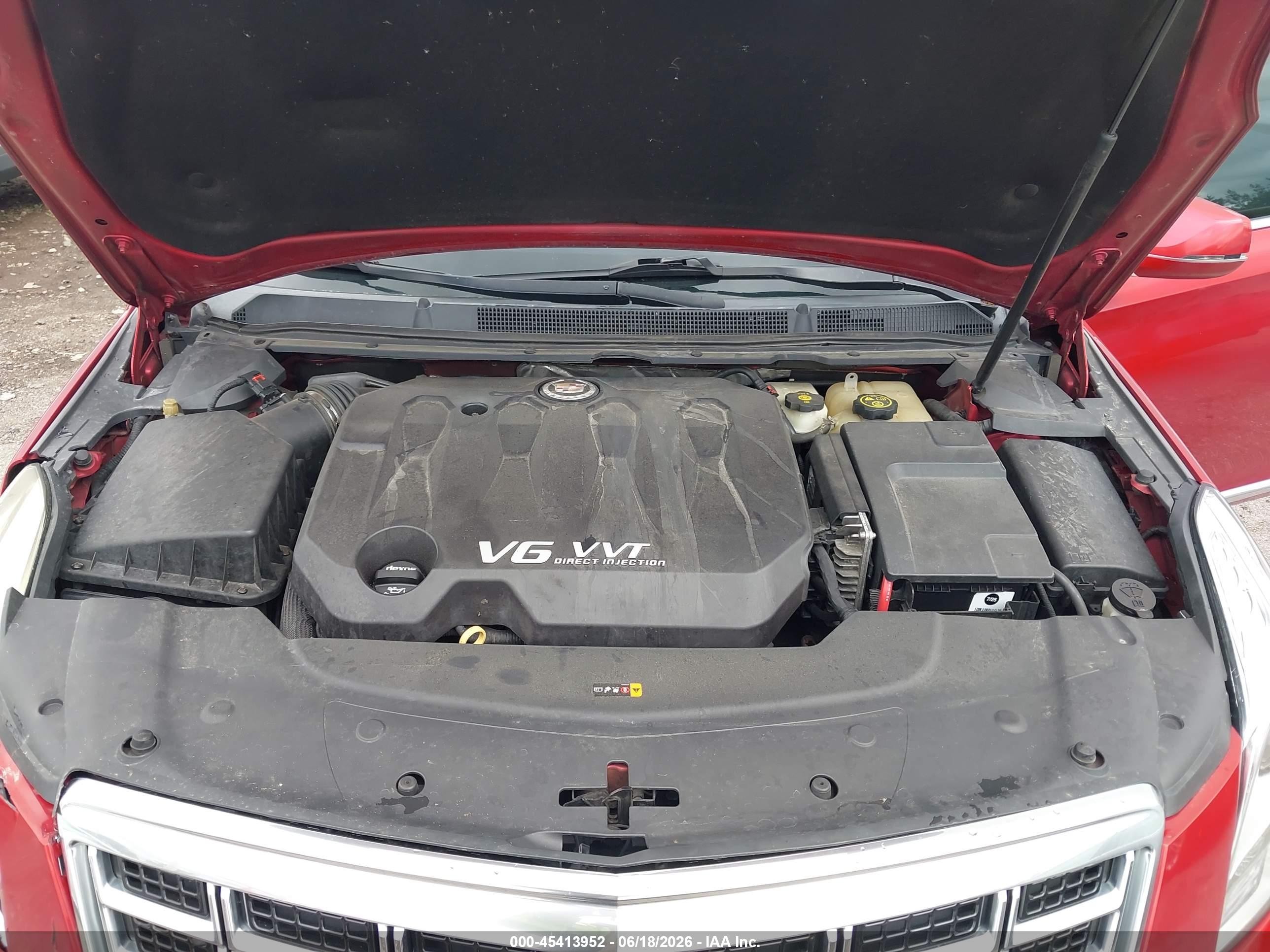 2013 Cadillac Xts Luxury Red vin: 2G61P5S35D9223069