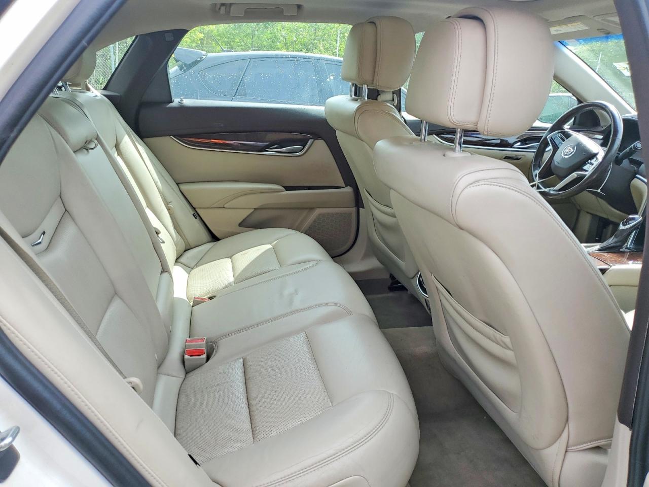 2013 Cadillac Xts Luxury Collection White vin: 2G61P5S36D9115012