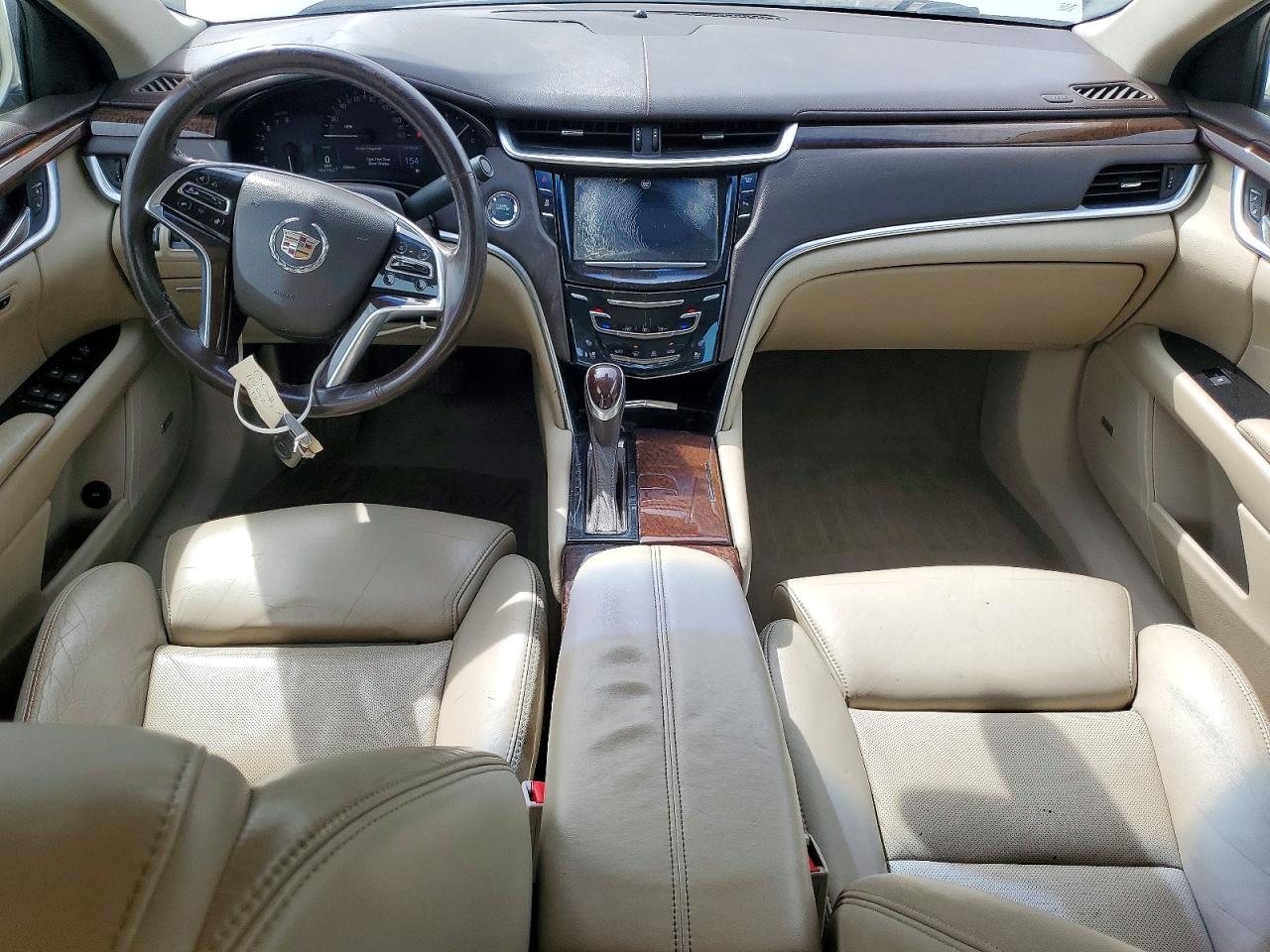 2013 Cadillac Xts Luxury Collection White vin: 2G61P5S36D9115012