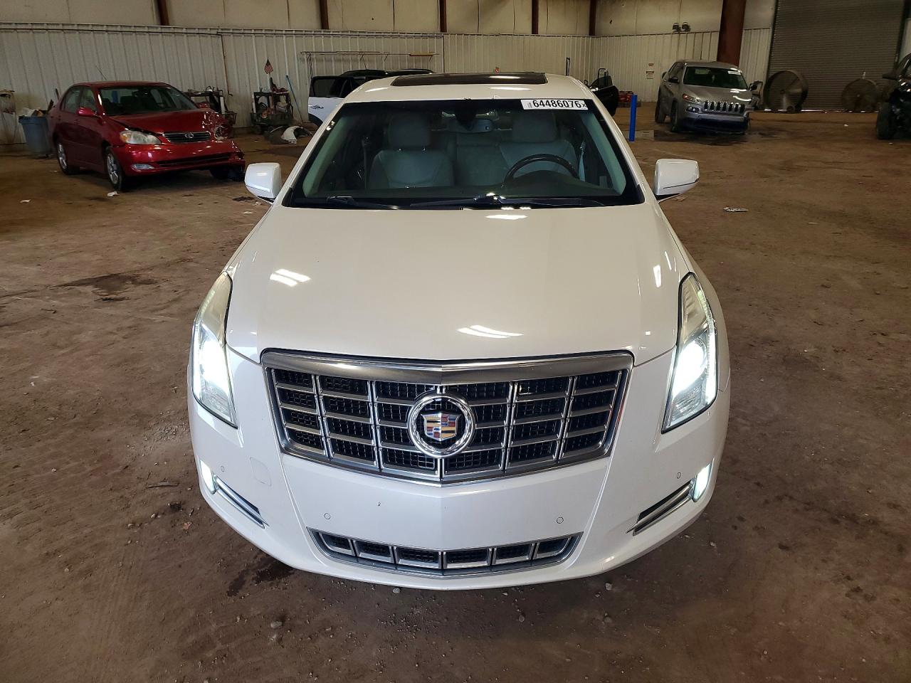 2013 Cadillac Xts Luxury Collection White vin: 2G61P5S36D9115012