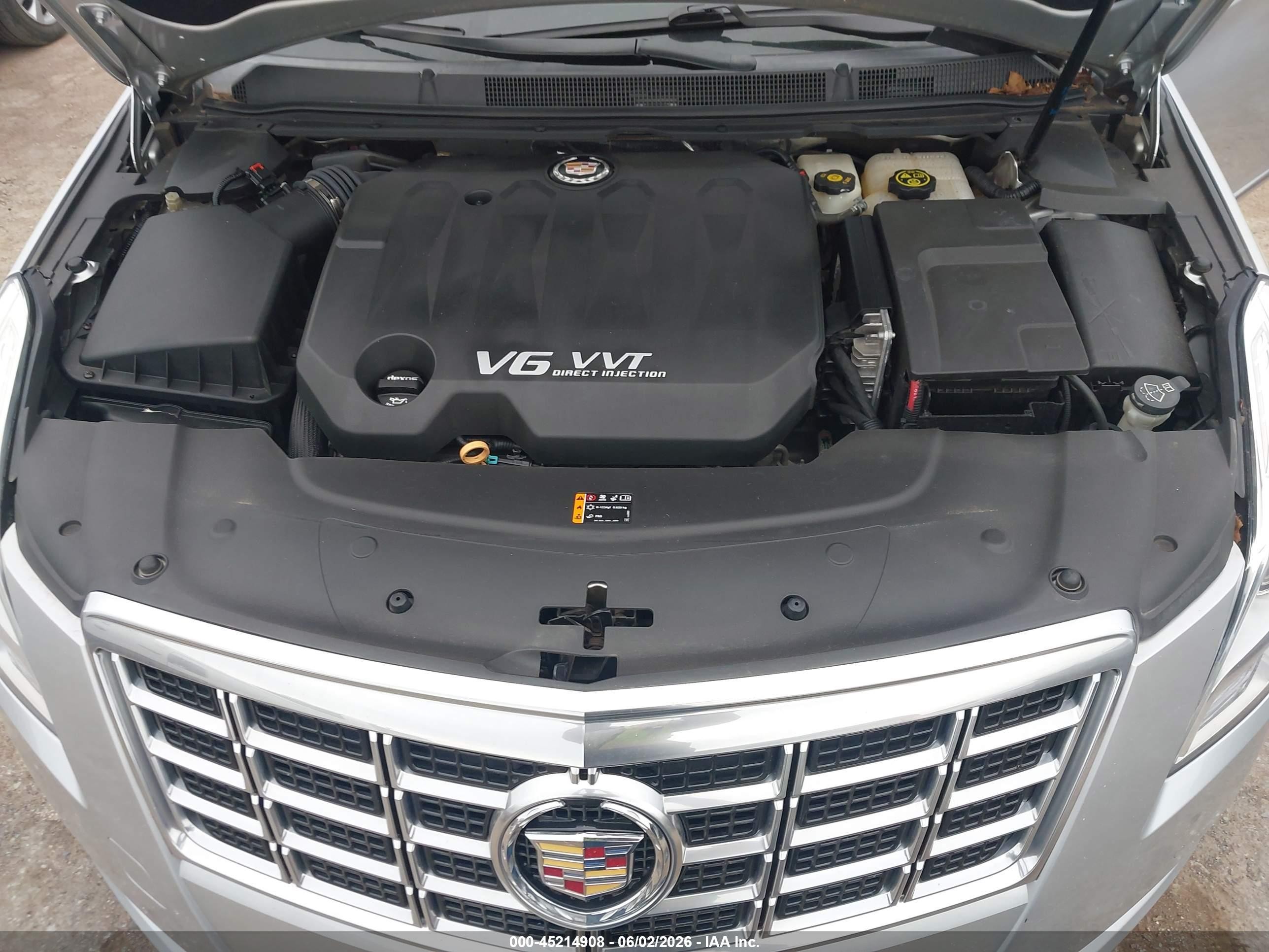 2013 Cadillac Xts Luxury Silver vin: 2G61P5S36D9119805