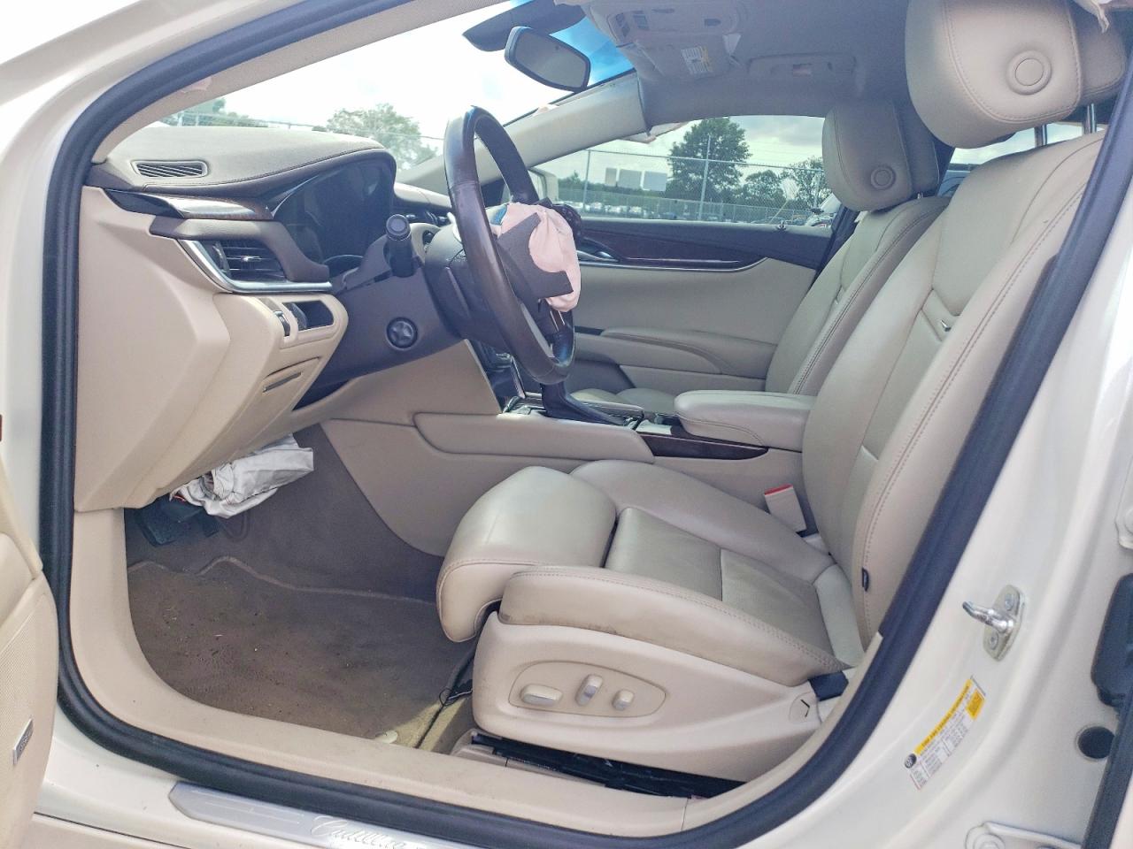 2013 Cadillac Xts Luxury Collection White vin: 2G61P5S36D9192396