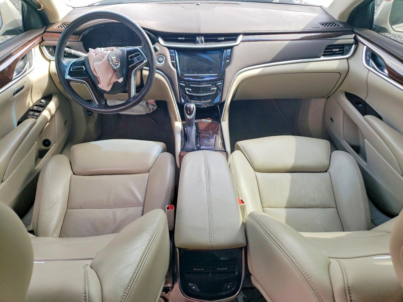 2013 Cadillac Xts Luxury Collection White vin: 2G61P5S36D9192396